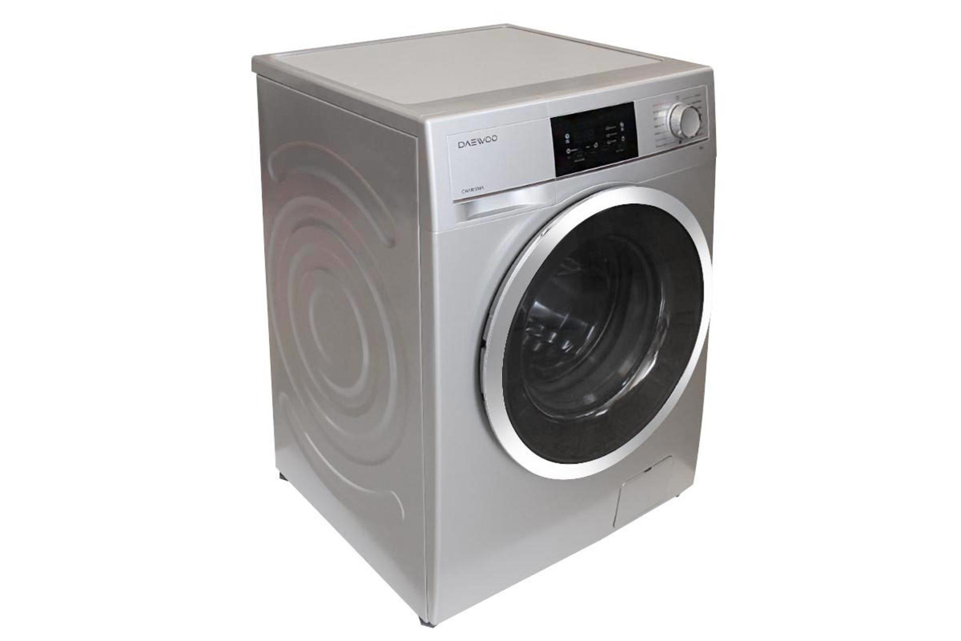 مرجع متخصصين ايران ماشين لباسشويي دوو Daewoo DWK-CH820S نقره اي