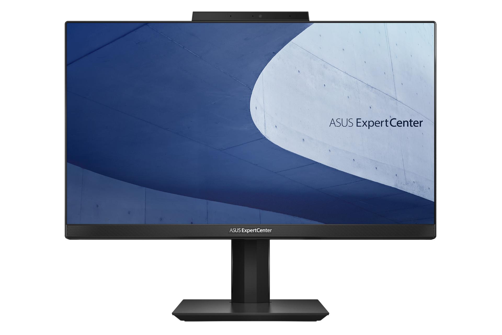 نمای روبرو کامپیوتر همه کاره All in One ASUS ExpertCenter E5 AiO 22