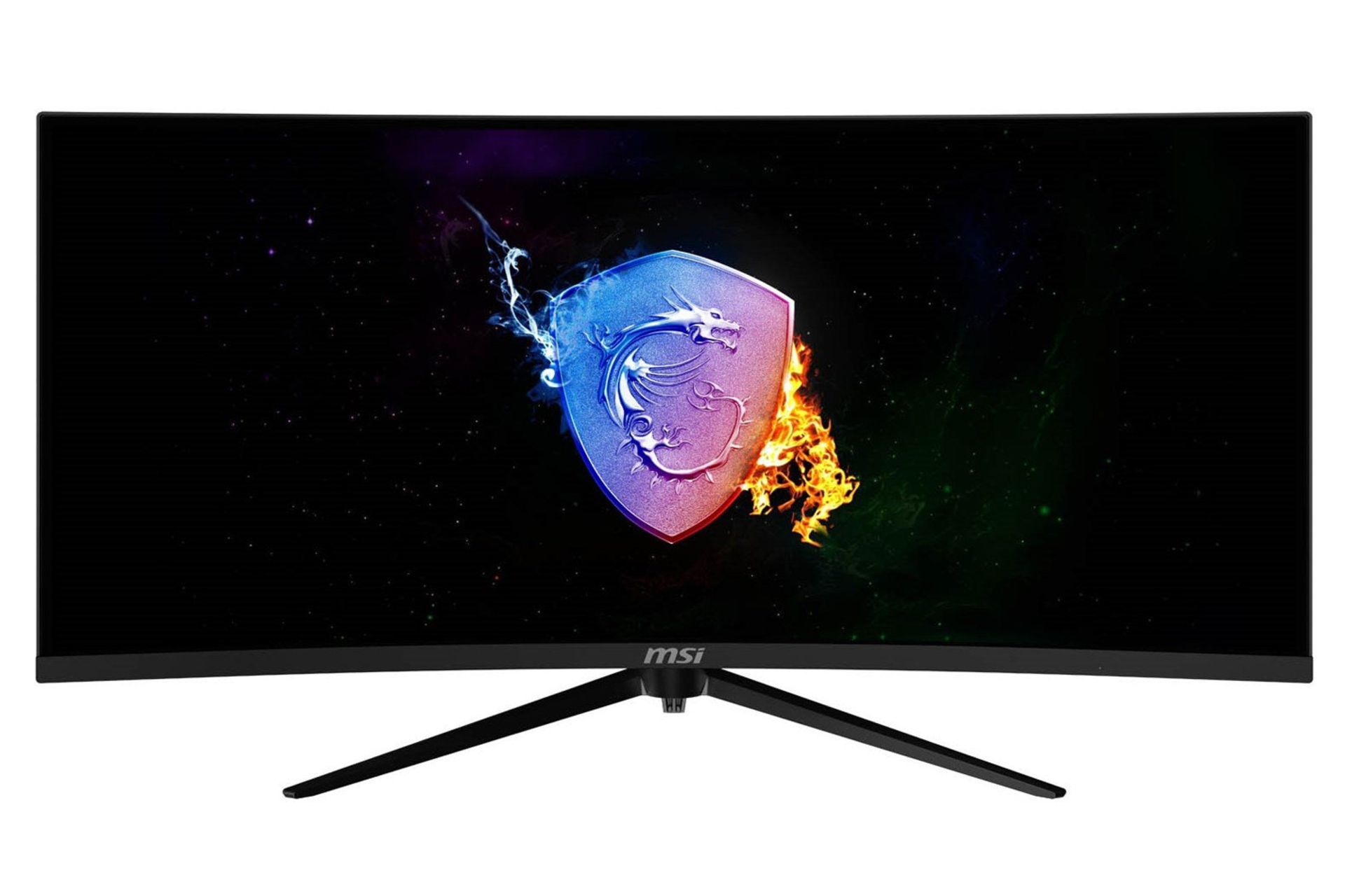 مانیتور ام اس آی 34 اینچ مدل Optix MAG342CQR نمای جلو