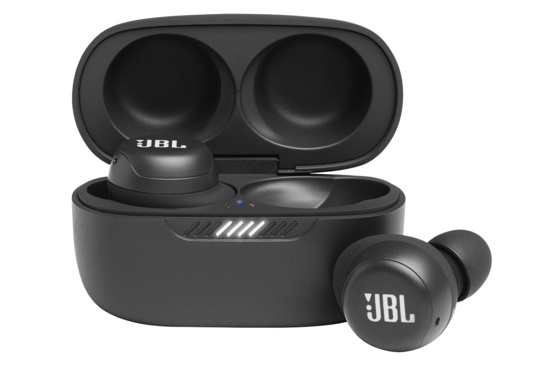 محفظه شارژ ایرباد بی سیم جی بی ال JBL Live Free NC+ TWS مشکی