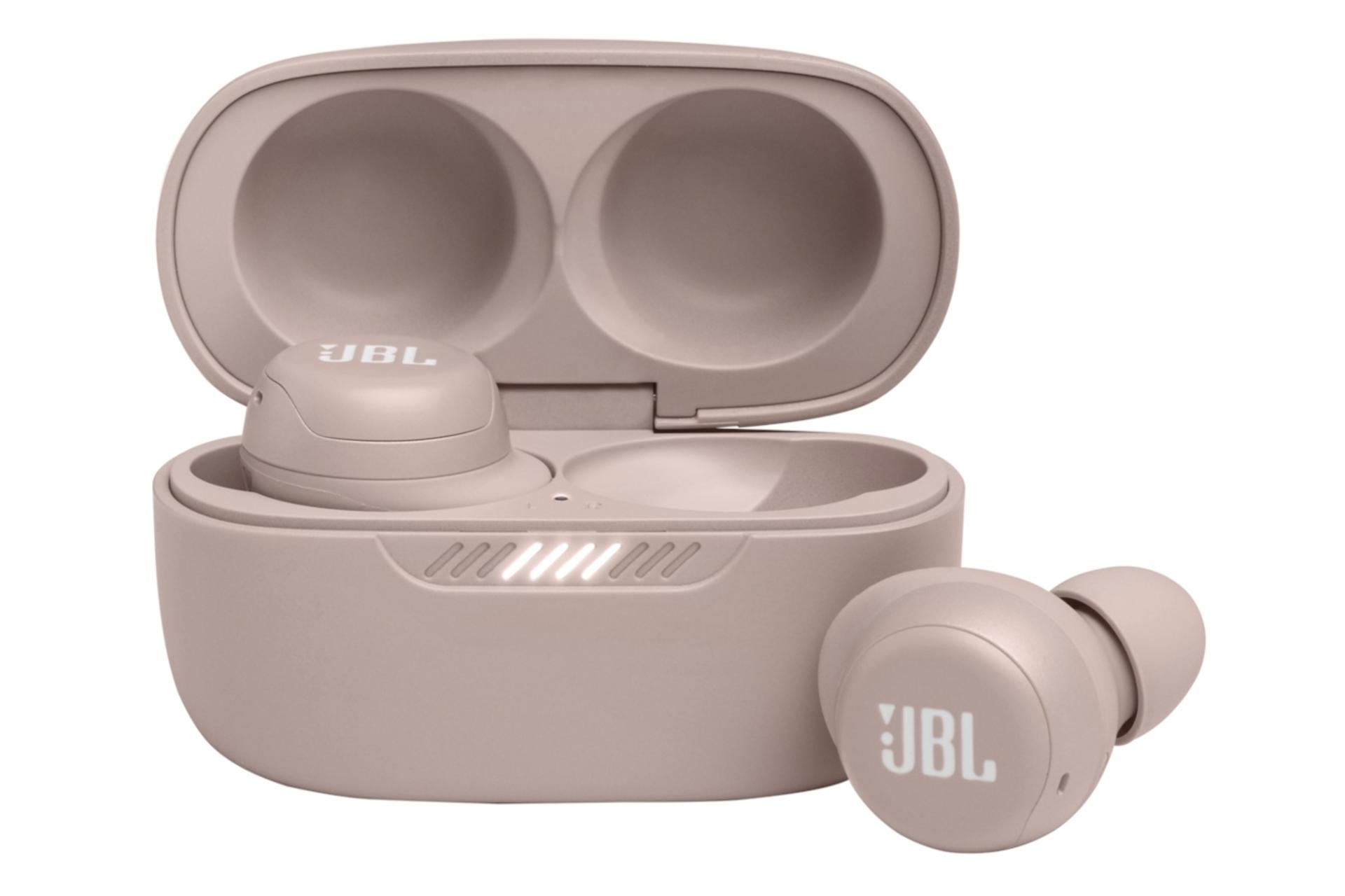 محفظه شارژ ایرباد بی سیم جی بی ال JBL Live Free NC+ TWS صورتی