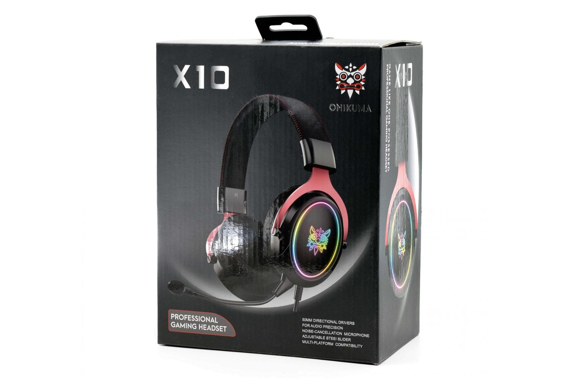 جعبه هدست گیمینگ اونیکوما Onikuma X10