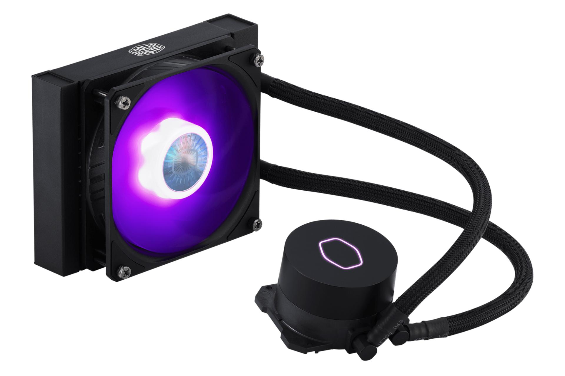پمپ و لوله رادیاتور خنک کننده مایع کولر مستر MASTERLIQUID ML120L V2 RGB