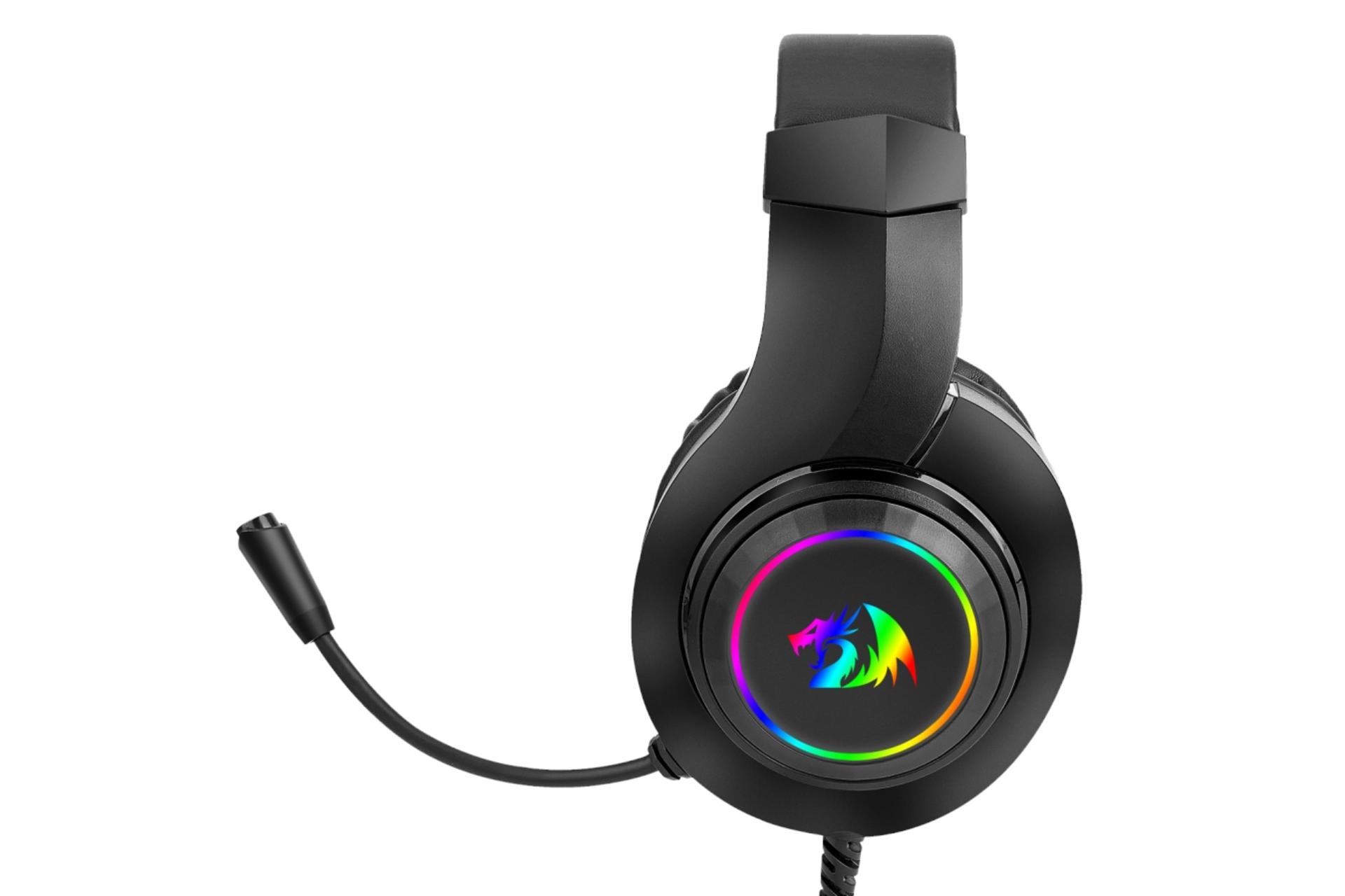 نمای جانبی هدست گیمینگ ردراگون Redragon Hylas H260 RGB