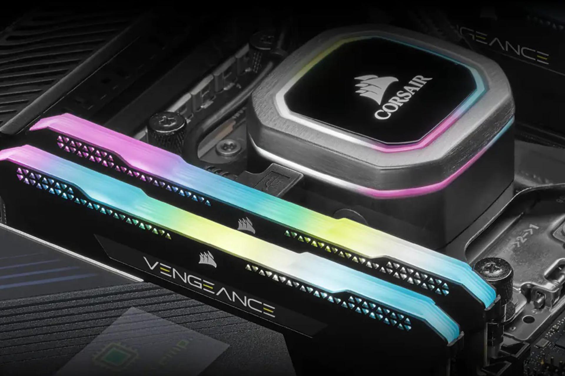 ابعاد Corsair VENGEANCE RGB PRO SL 32GB (2x16) DDR4-3600 CL18