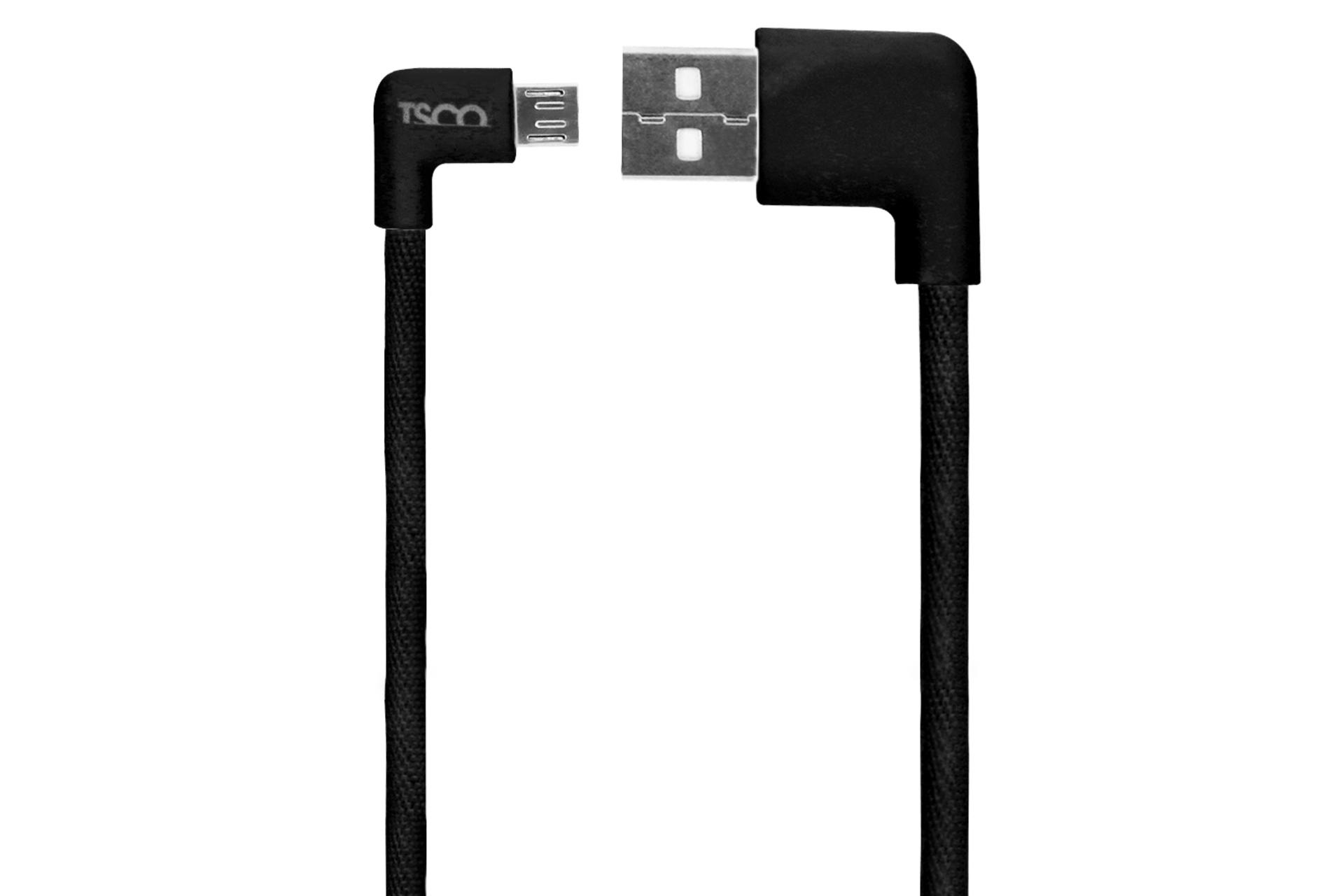 کابل شارژ USB تسکو USB به Micro-USB مدل TC 59N با طول 0.2 متر مشکی