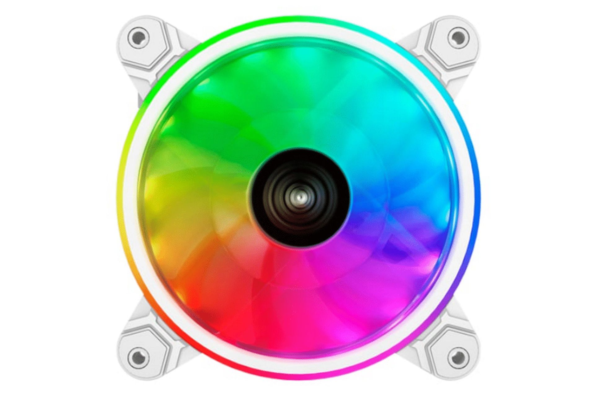 نمای روبرو فن کیس ریدمکس NV-T120FWP ARGB