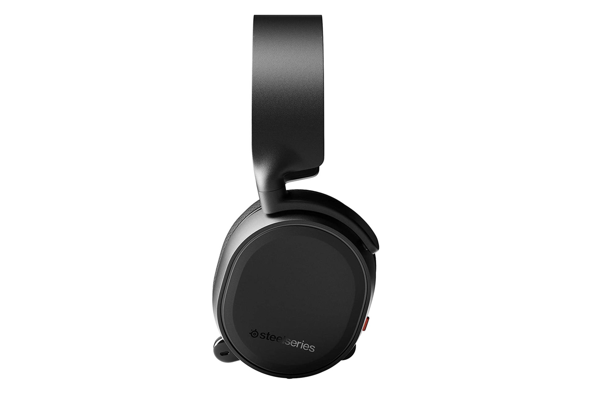 نمای کناری هدست گیمینگ استیل سریز SteelSeries Arctis 3 مشکی