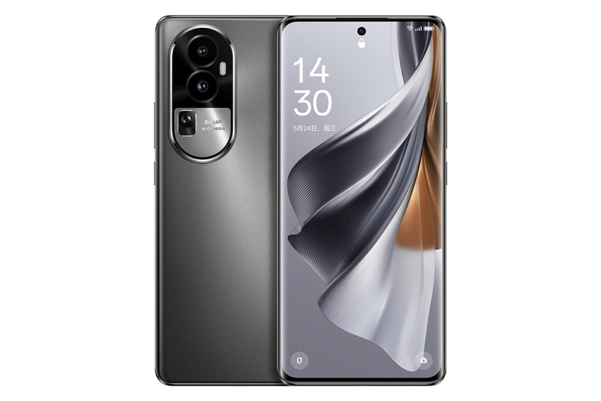 گوشی موبایل اوپو Oppo Reno10 خاکستری