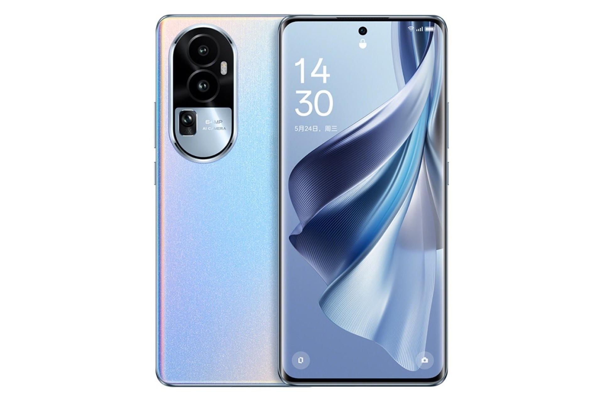 گوشی موبایل اوپو Oppo Reno10 آبی