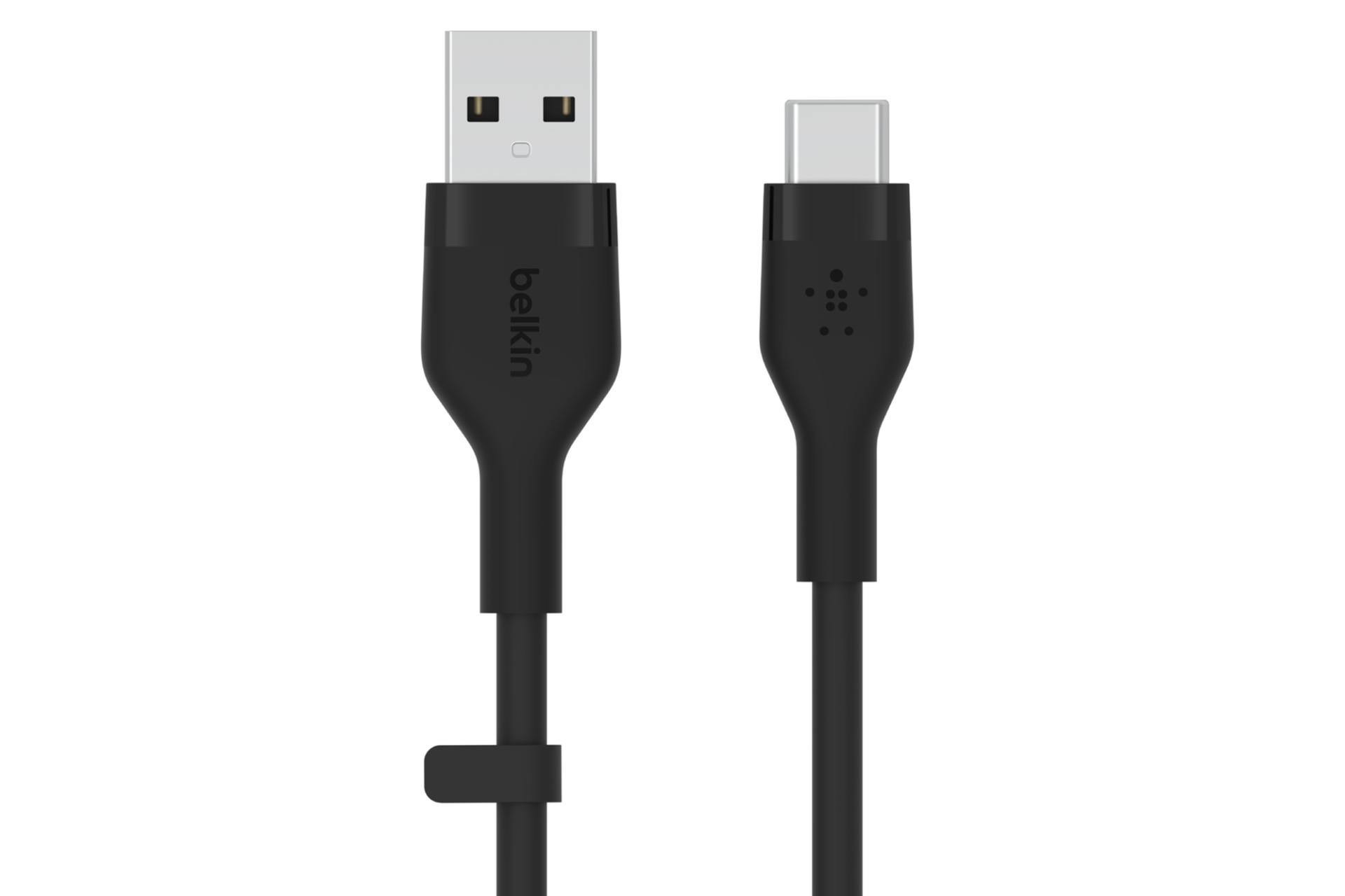 کابل شارژ USB بلکین USB به Type-C مدل BoostCharge Flex CAB008 با طول 3 متر مشکی