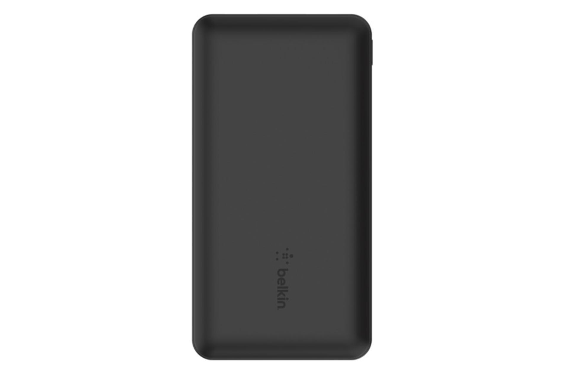 نمای روبرو پاور بانک بلکین BoostCharge BPB011btBK