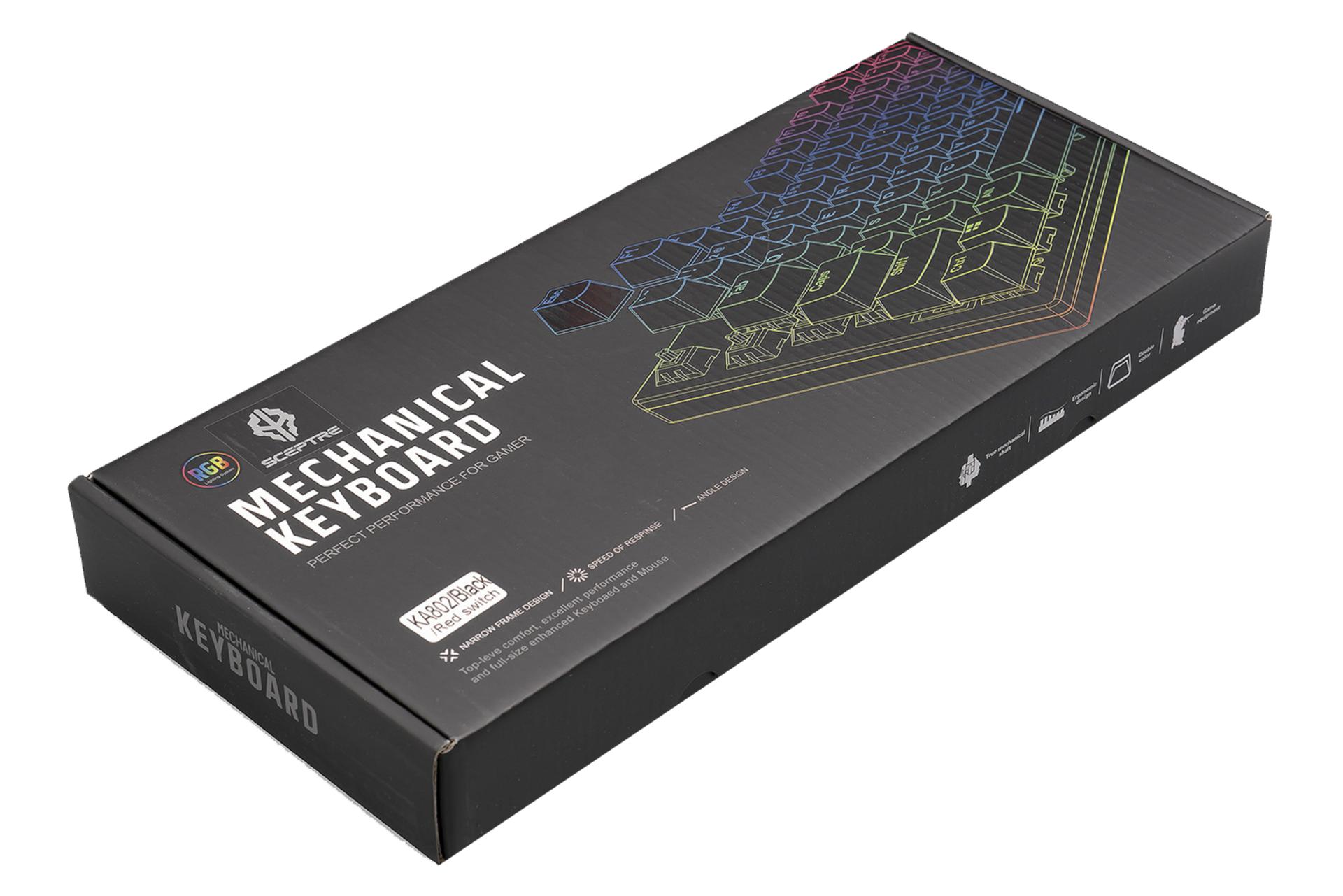 جعبه کیبورد اسکپتر Sceptre KA802