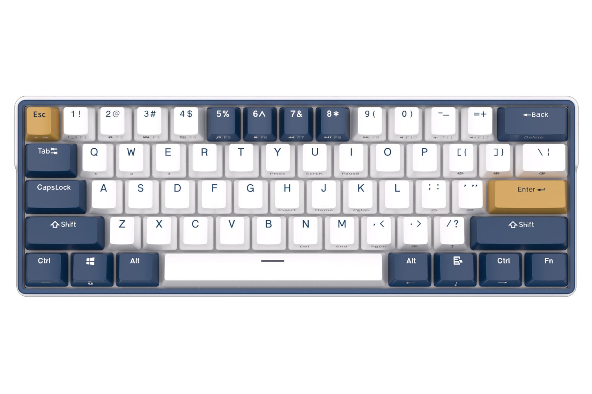 کیبورد رویال کلاج RK61 Plus نمای بالا