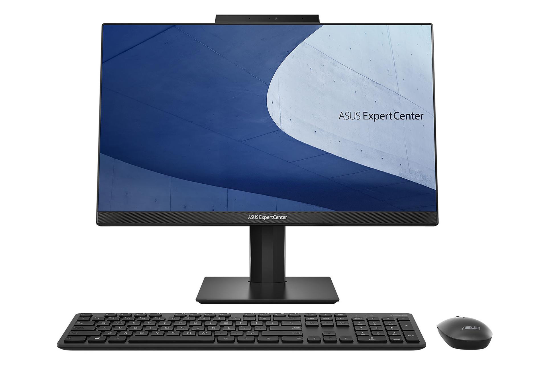 نمای روبرو کامپیوتر همه کاره All in One ASUS ExpertCenter E5 AiO 24