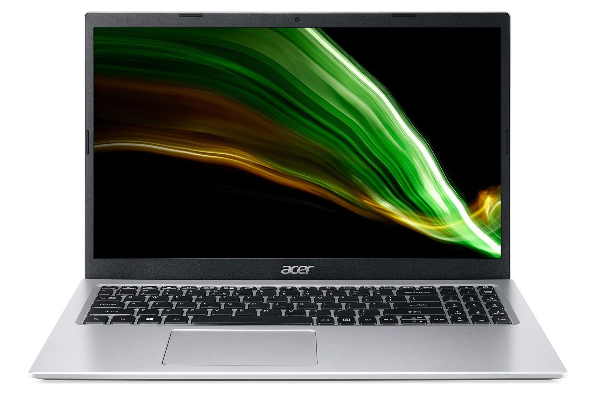 نمای روبرو لپ تاپ اسپایر A315-58-37NX ایسر