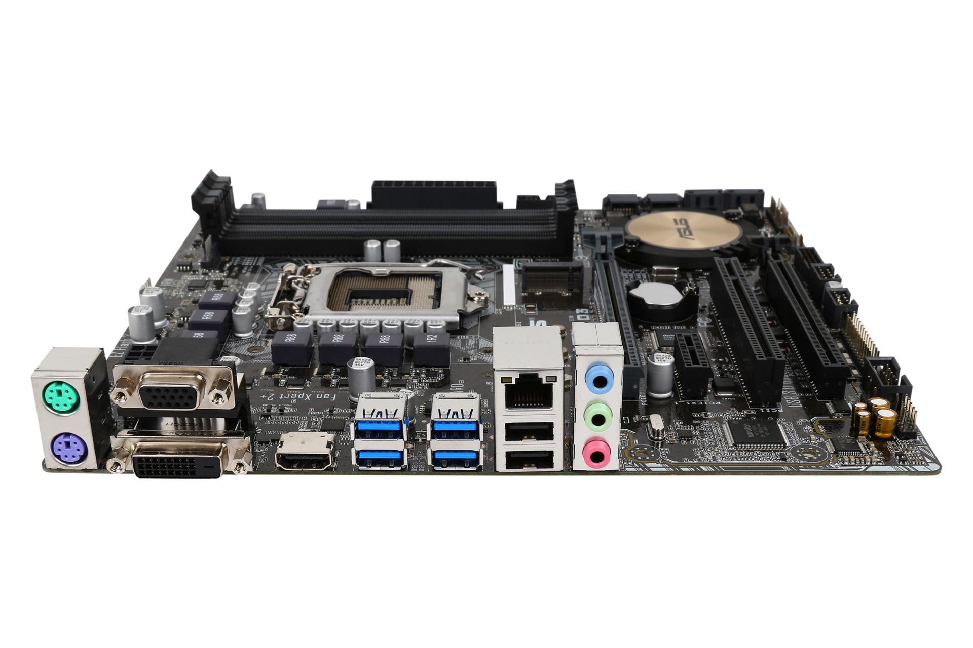 درگاه‌های مادربرد ایسوس ASUS H170M-E D3