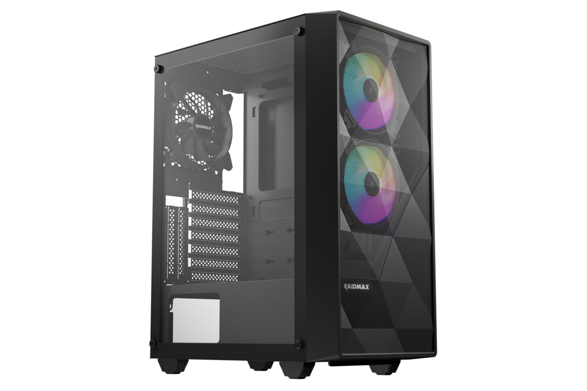 کیس کامپیوتر ریدمکس Raidmax X902 نمای داخل 