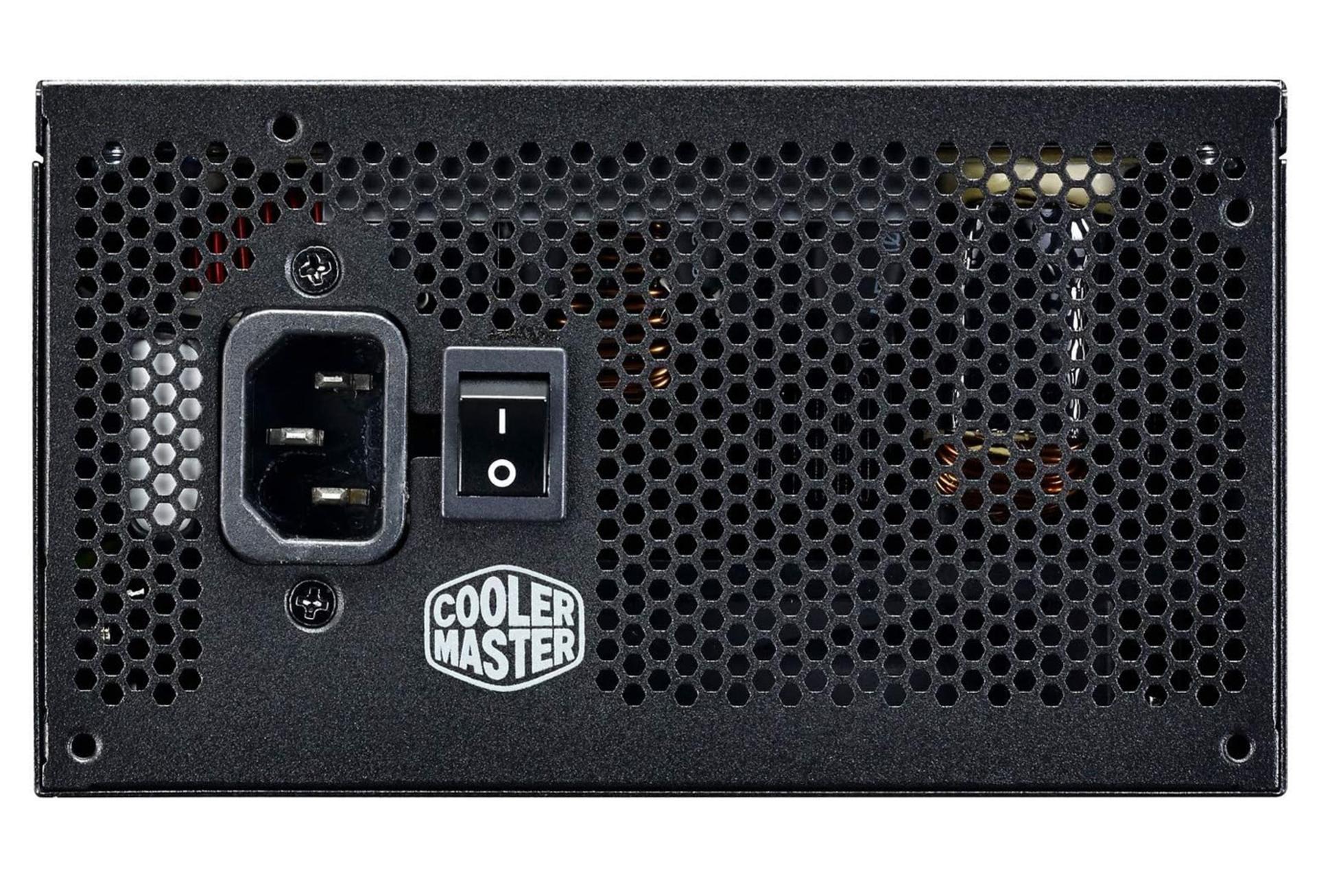 پاور کامپیوتر کولر مستر Cooler Master V850 PLATINUM با توان 850 وات نمای پشت