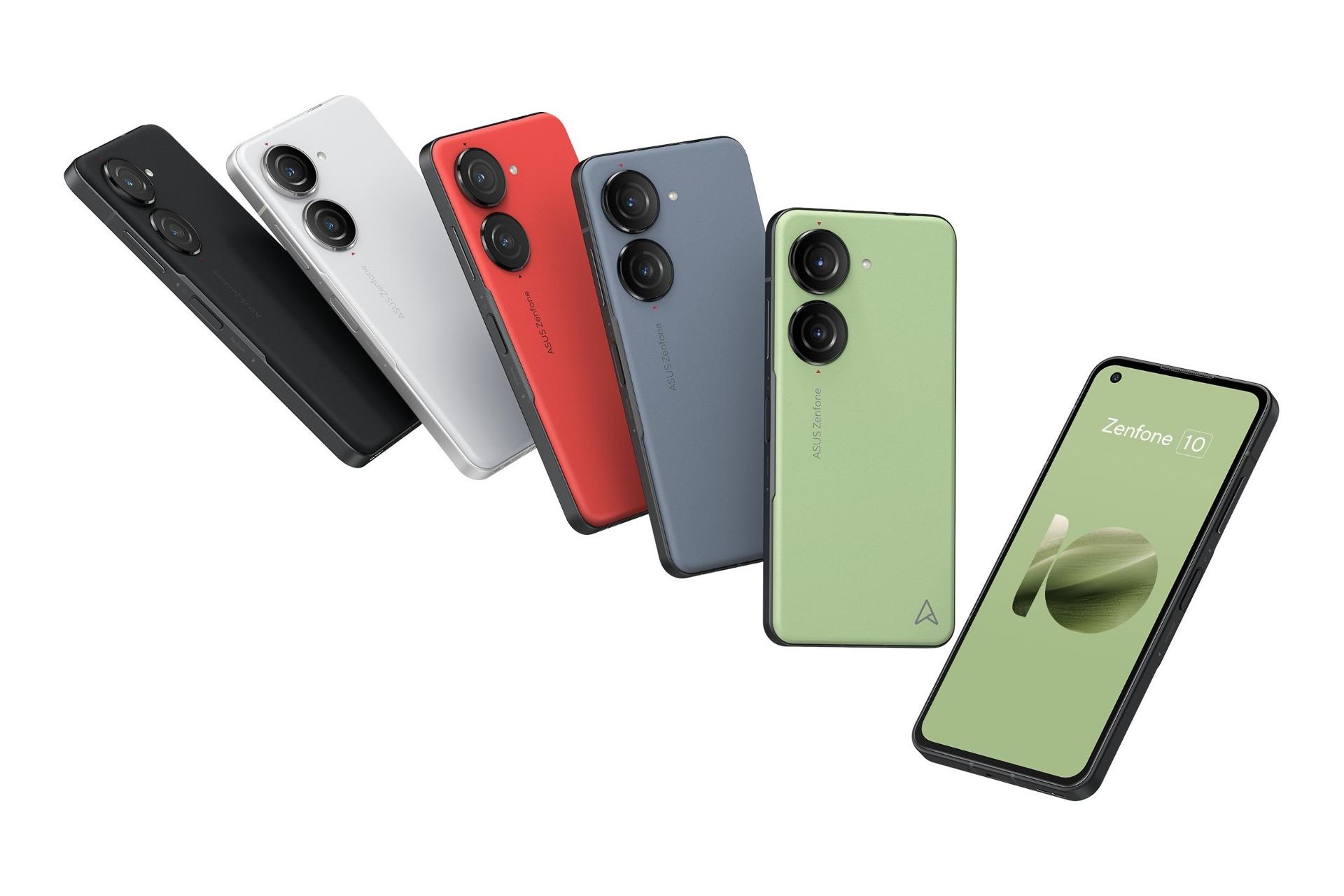 رنگ های مختلف گوشی موبایل ذن فون 10 ایسوس / ASUS Zenfone 10