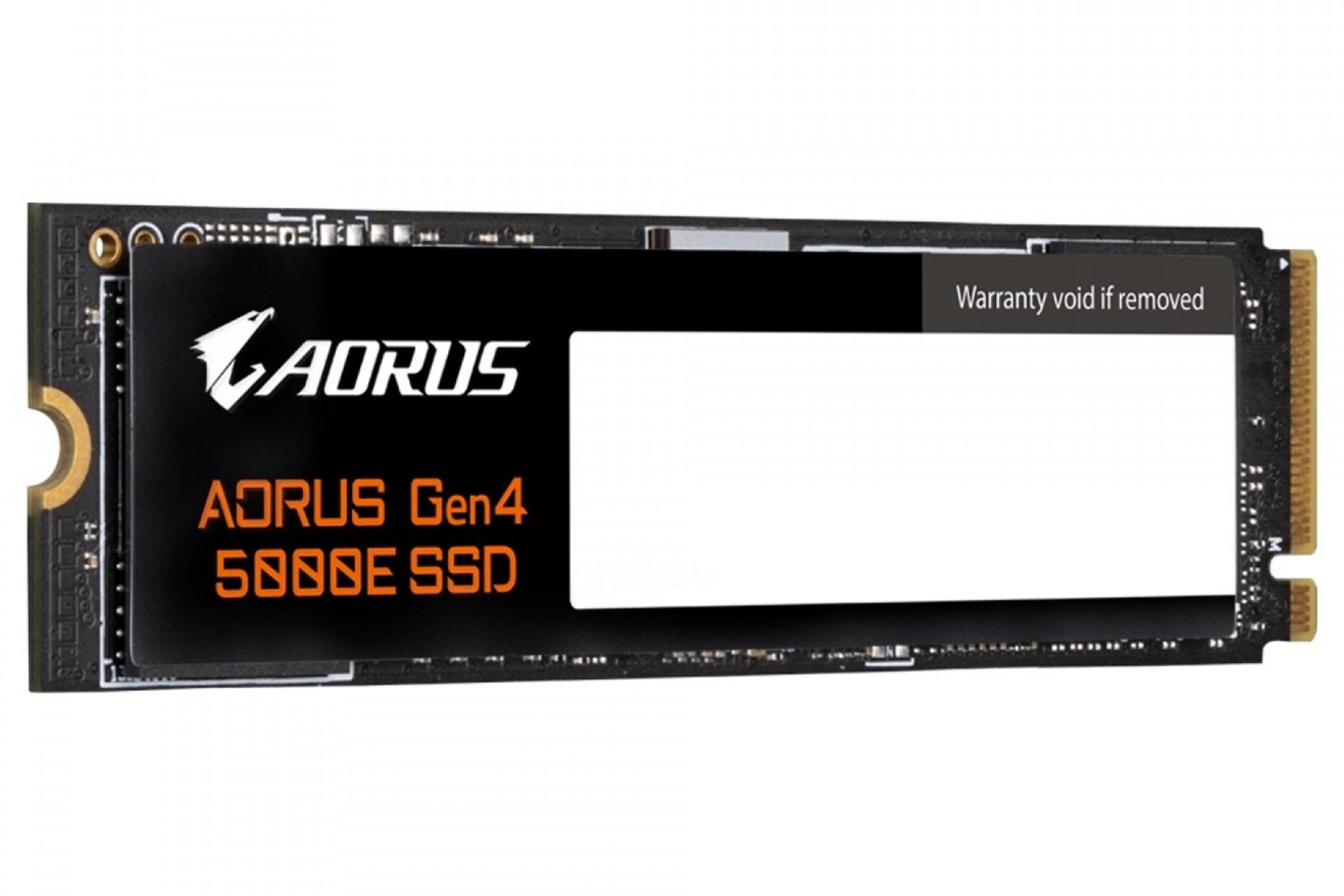 ابعاد SSD گیگابایت AORUS 5000E NVMe M.2 ظرفیت 1 ترابایت