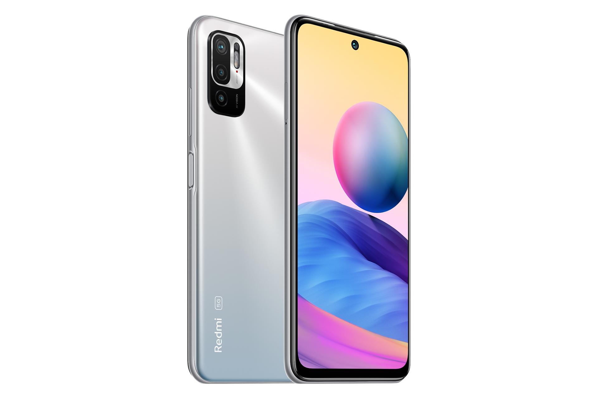 گوشی موبایل ردمی نوت 10 شیائومی Xiaomi Redmi Note 10 5G نقره ای