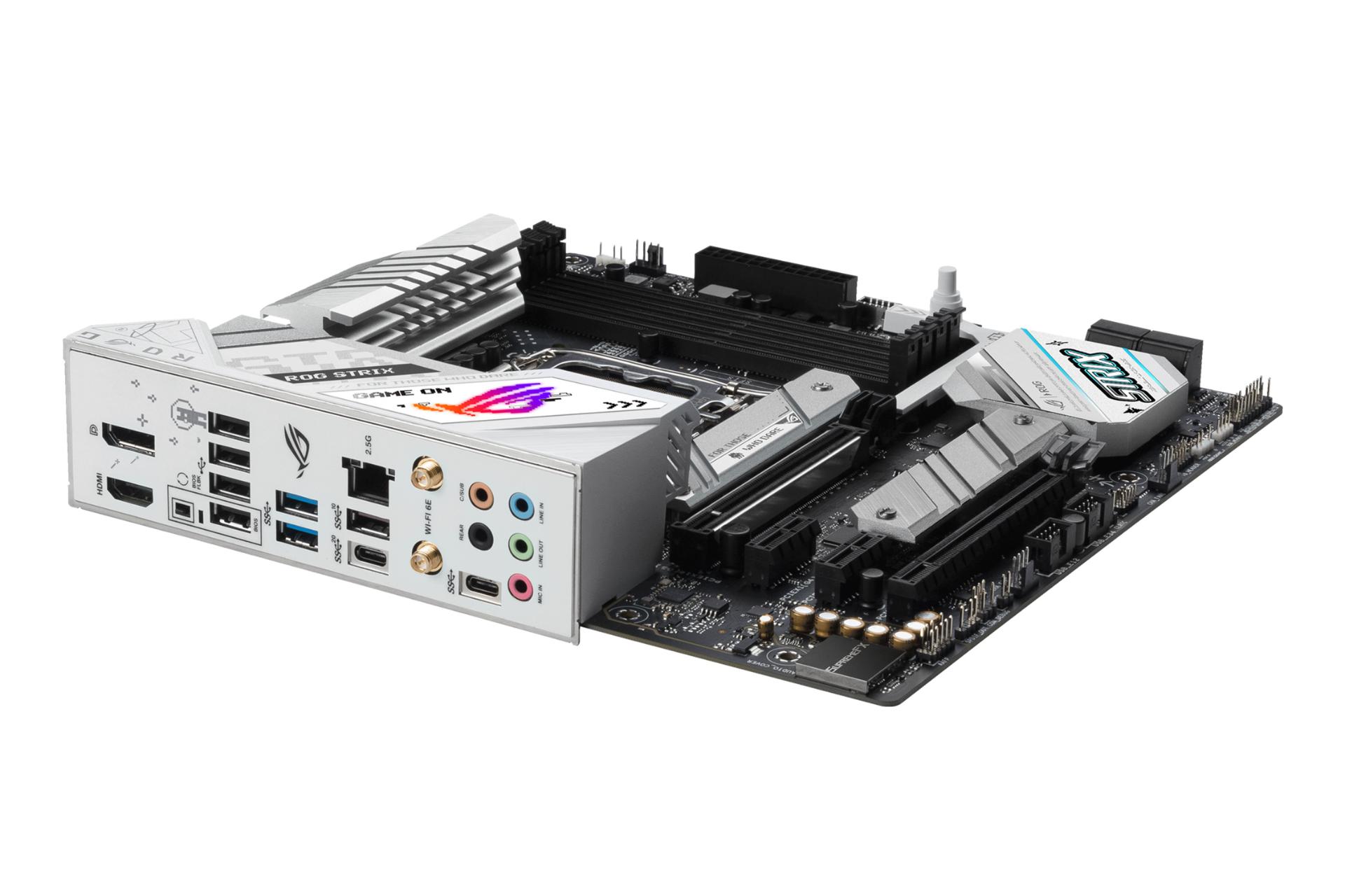 درگاه‌های مادربرد ایسوس ASUS ROG STRIX B760-G GAMING WIFI D4