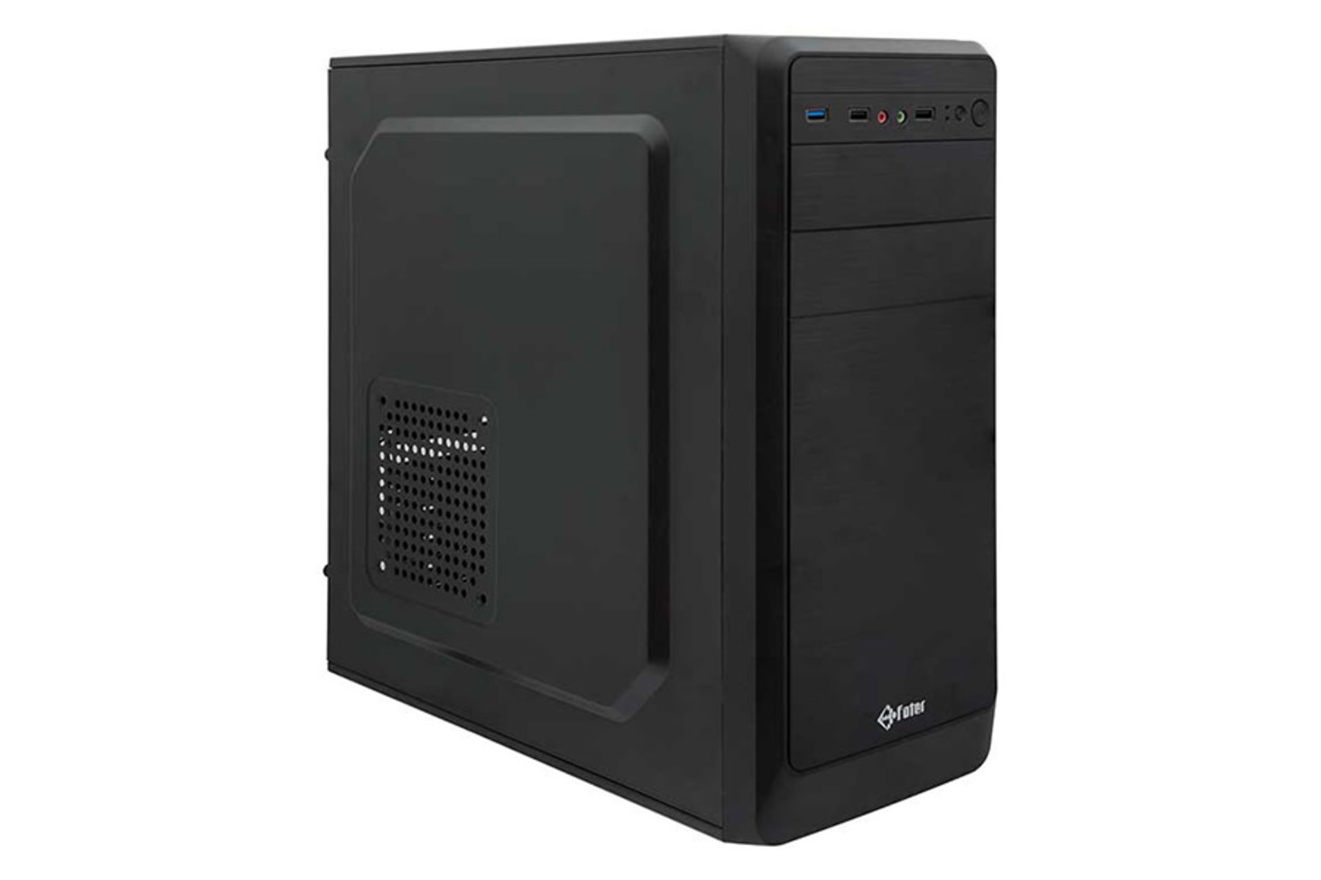 نمای نیم رخ جلوی و سمت چپ کیس کامپیوتر فاطر مدل F-3207