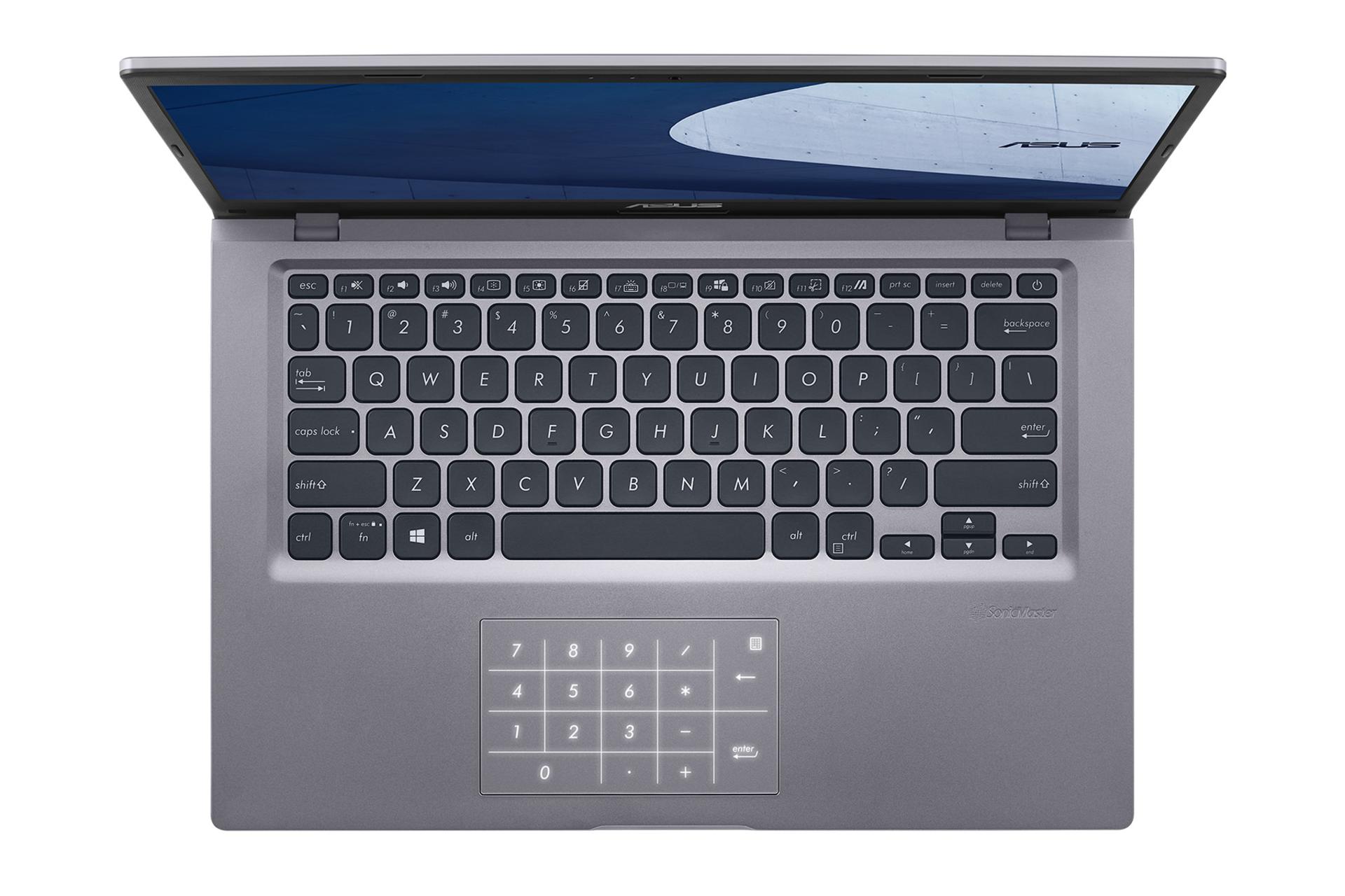 لپ تاپ ایسوس ASUS P1412CEA نمای بالا