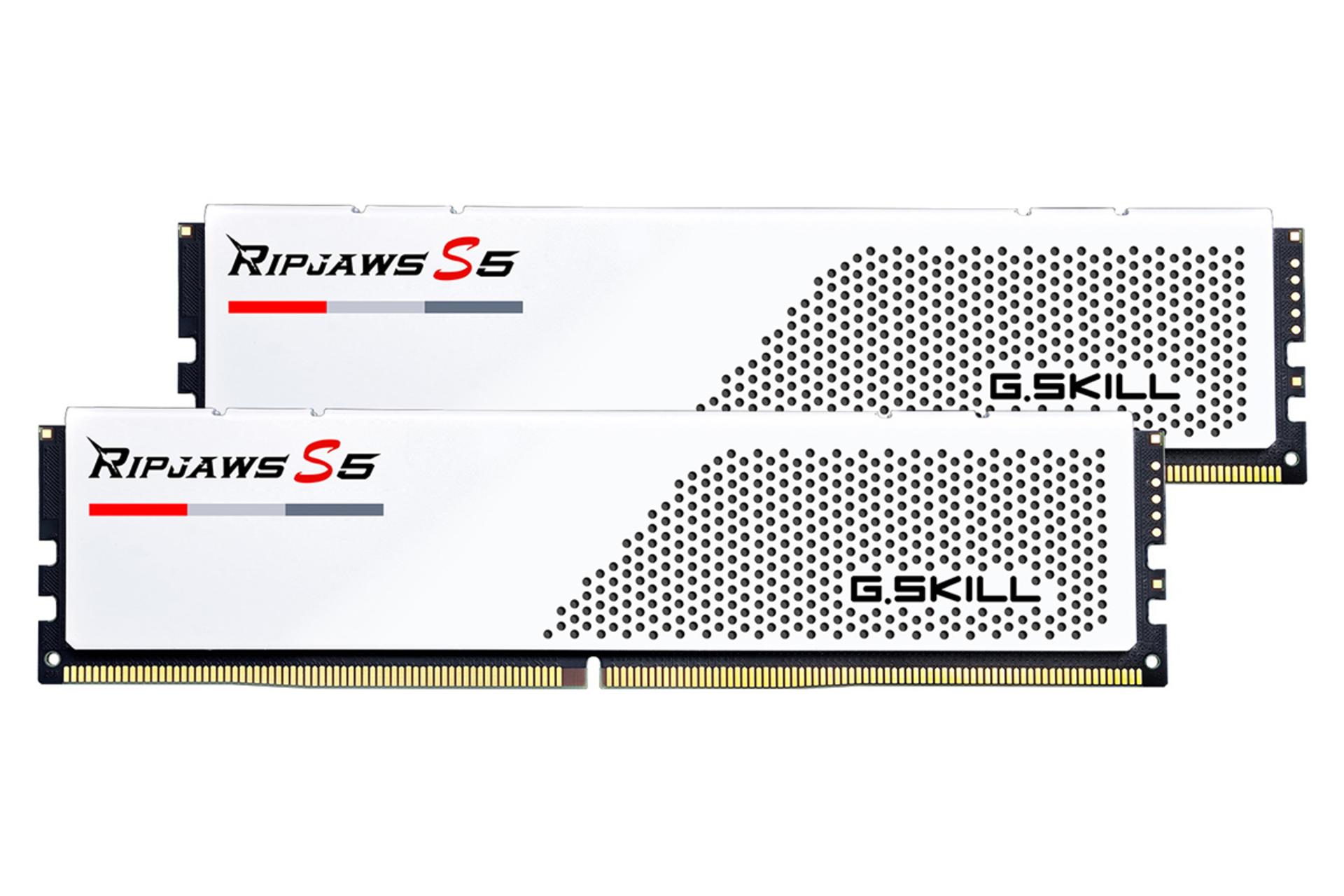 رنگ سفید رم جی اسکیل G.Skill Ripjaws S5 32GB (2x16) DDR5-5600 CL30