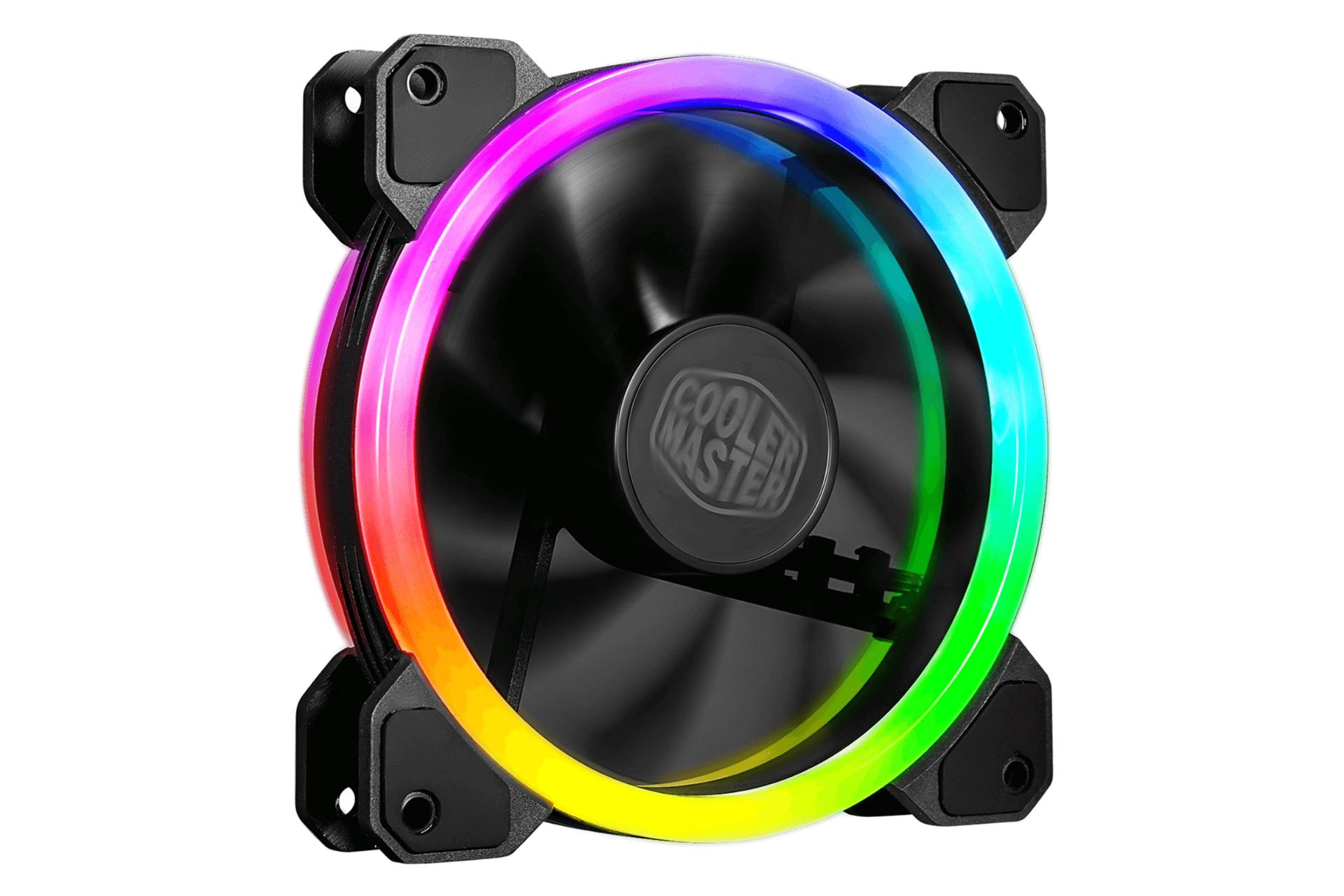 نمای چپ فن کیس کولر مستر MASTERFAN MF120 S2