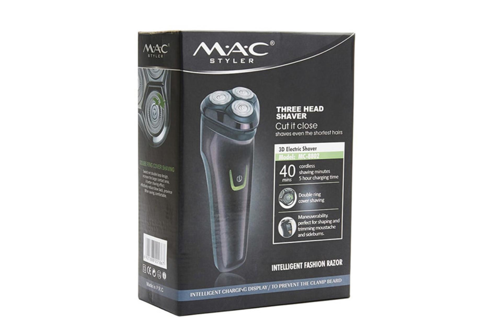 بسته بندی ماشین اصلاح و ریش تراش مک استایلر MAC STYLER MC-8802