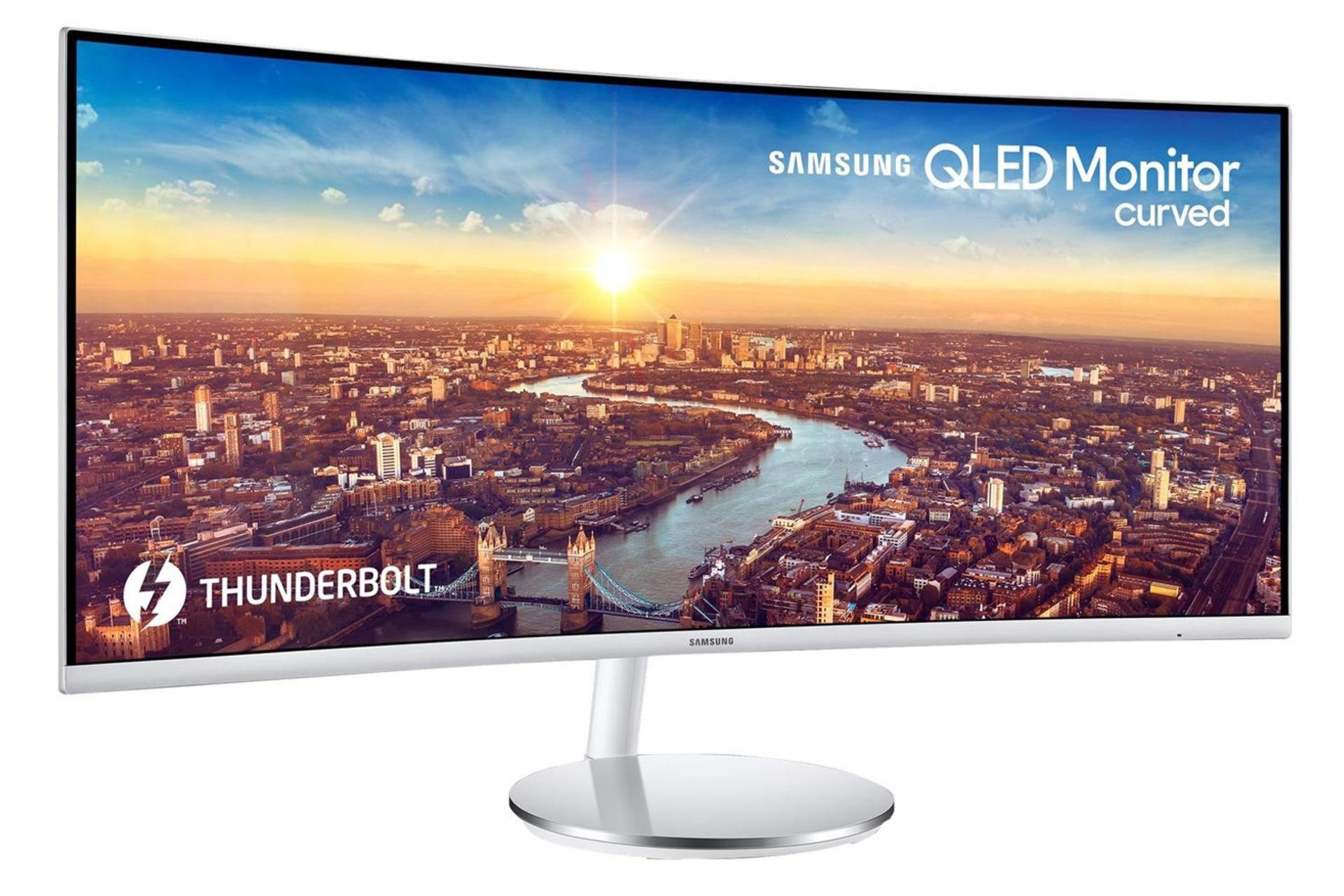 ابعاد مانیتور سامسونگ 34 اینچ مدل Samsung C34J791