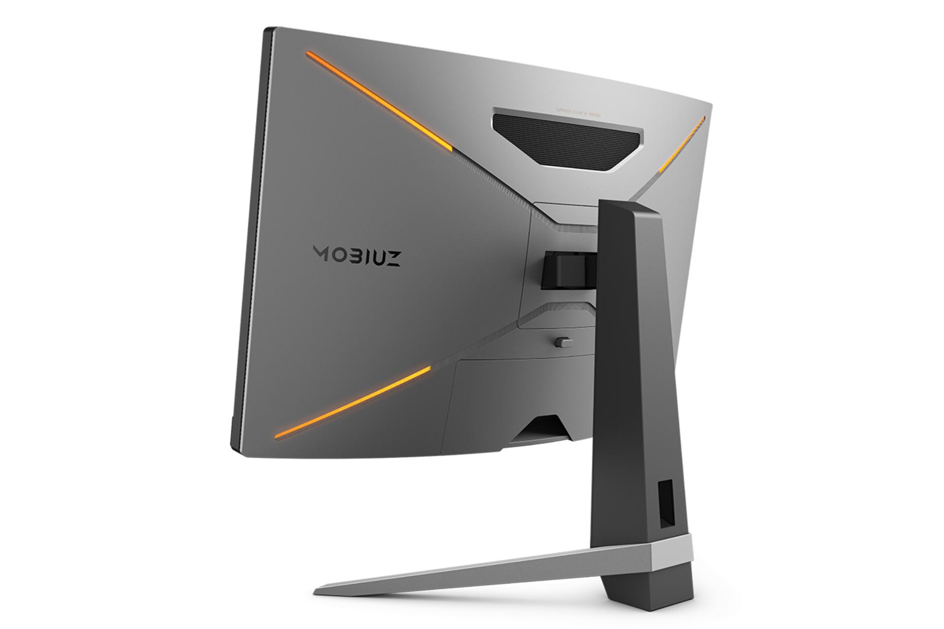 نمای پشت و کنار مانیتور بنکیو EX2710R