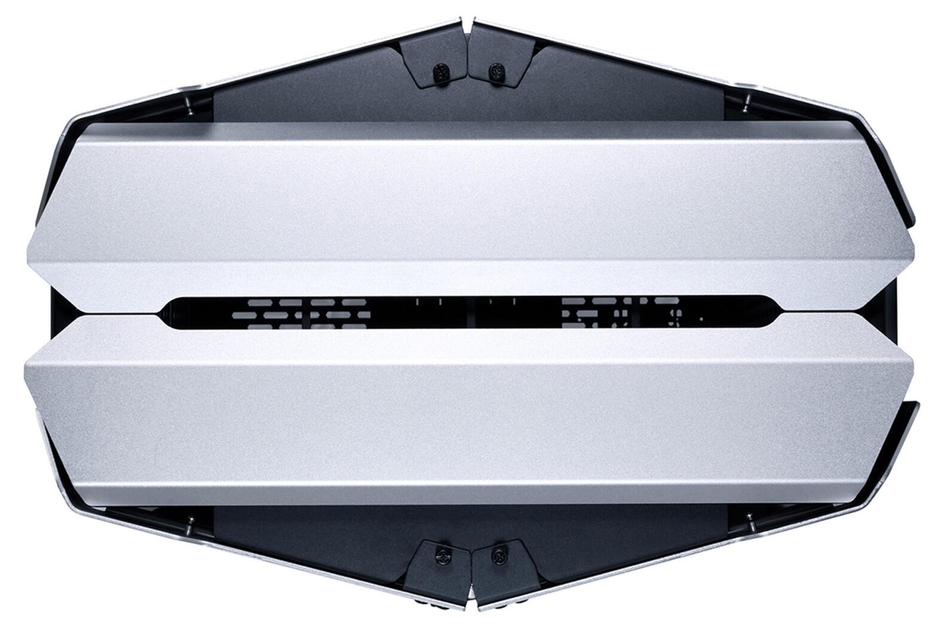 نمای بالای کیس کامپیوتر لیان لی ODYSSEY X در حالت performance