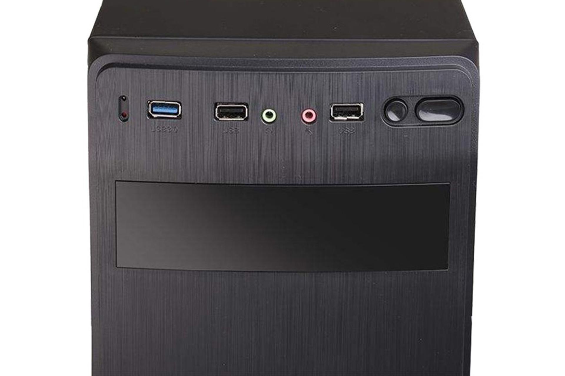 نمای پورت های جلوی کیس کامپیوتر سادیتا مدل سهند