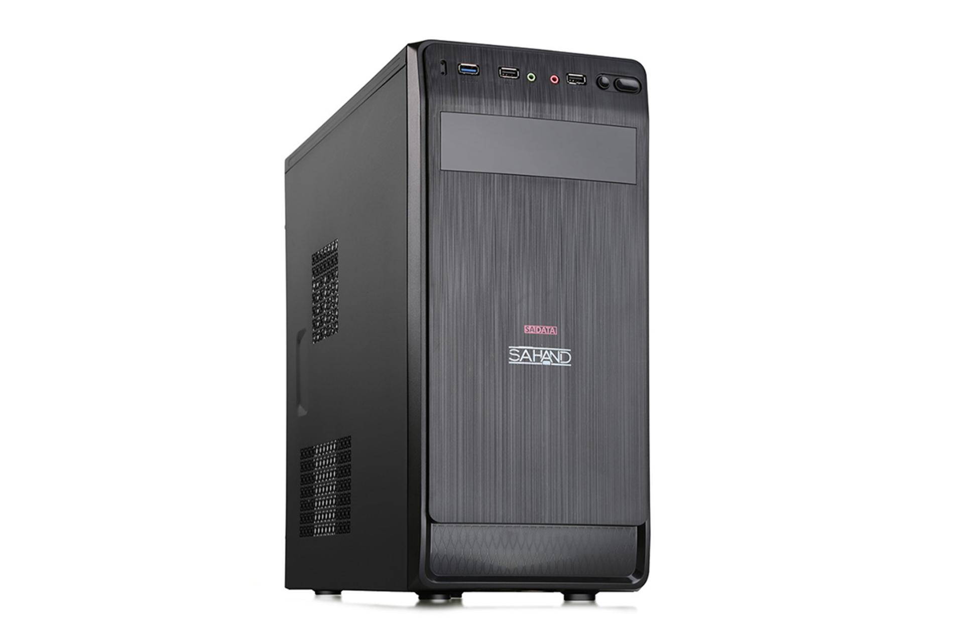 نمای نیم رخ جلو و سمت چپ کیس کامپیوتر سادیتا مدل سهند