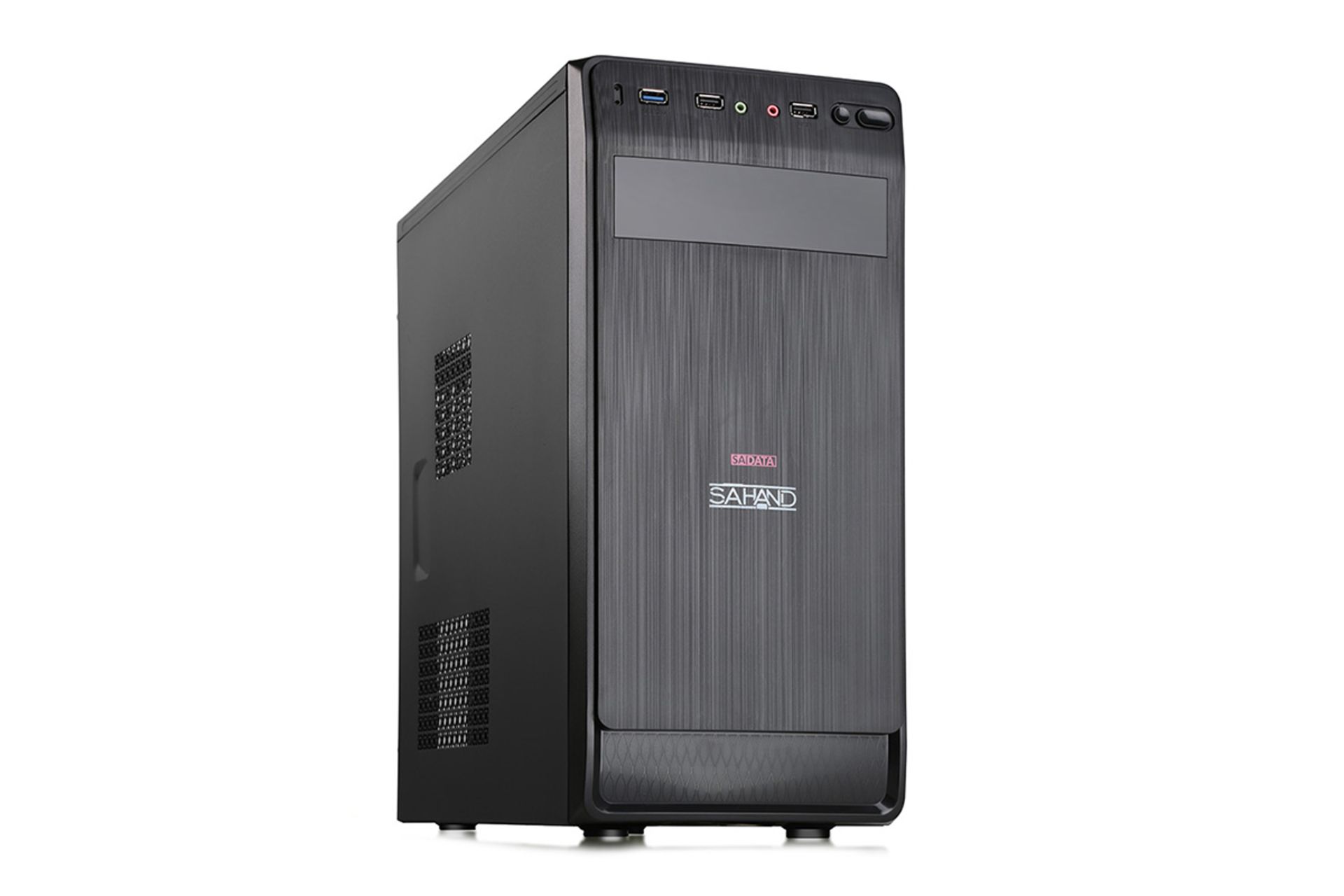 نمای نیم رخ جلو و سمت چپ کیس کامپیوتر سادیتا مدل سهند