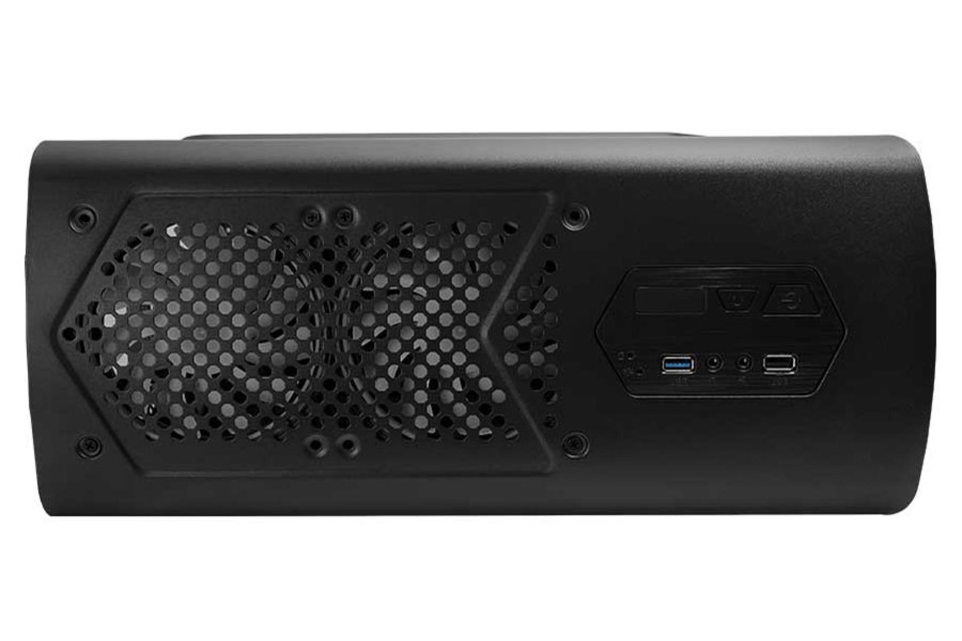 نمایش پورت‌ها و دکمه‌های بالای کیس کامپیوتر فاطر مدل FG-510S