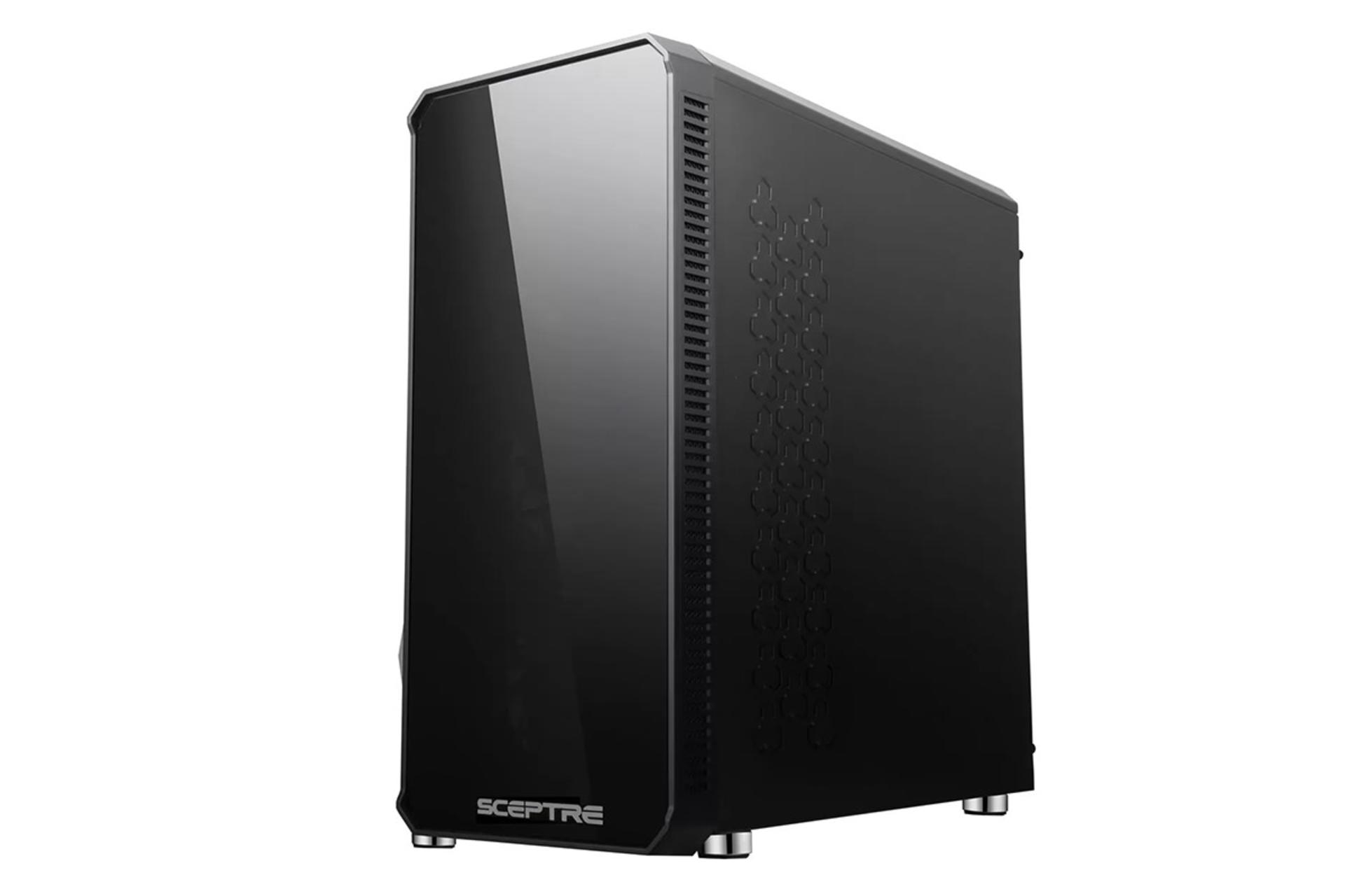 نمای نیم رخ جلو و سمت راست کیس کامپیوتر اسکپتر مدل T1