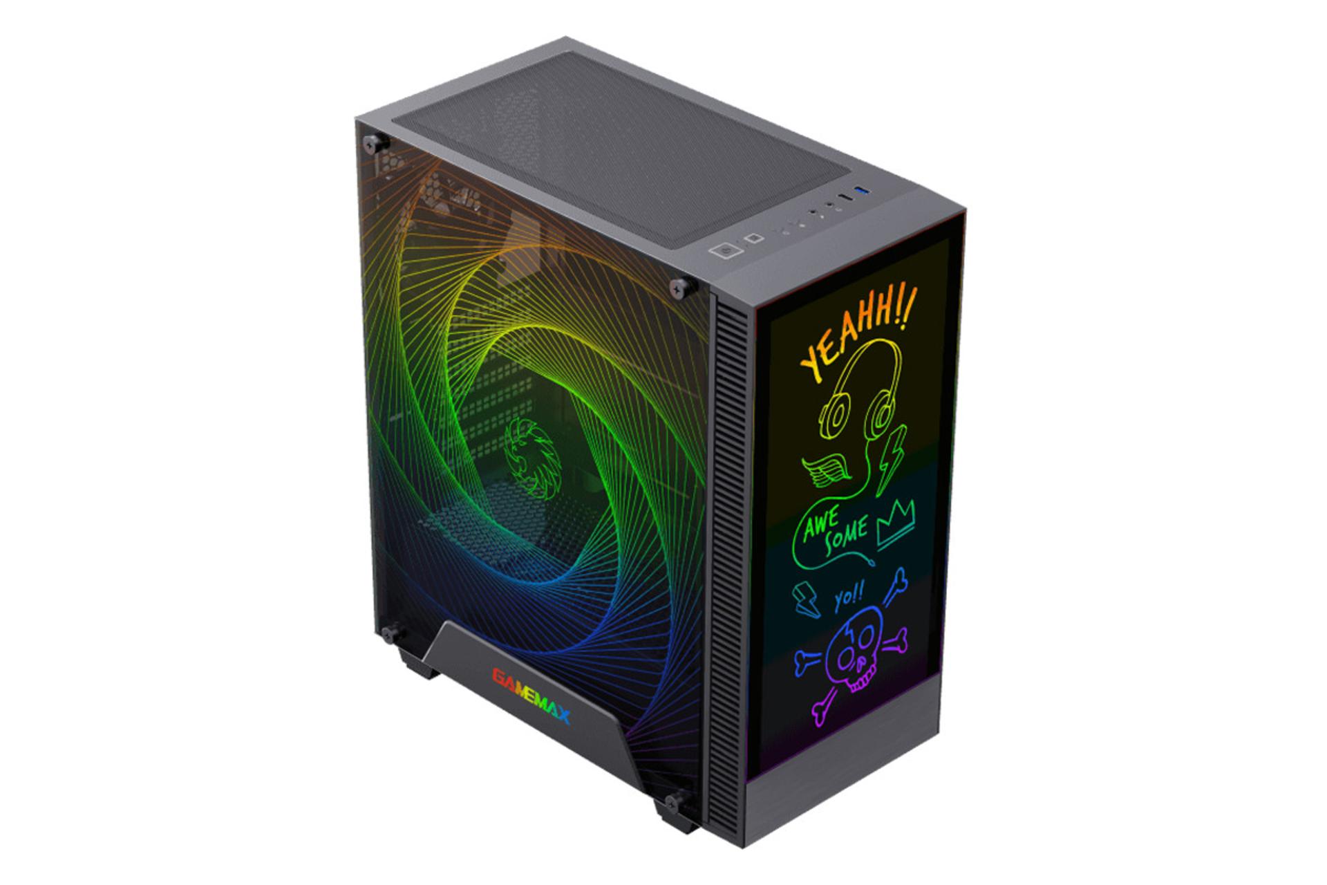 نیمرخ بالا و چپ کیس کامپیوتر گیم مکس Kreator