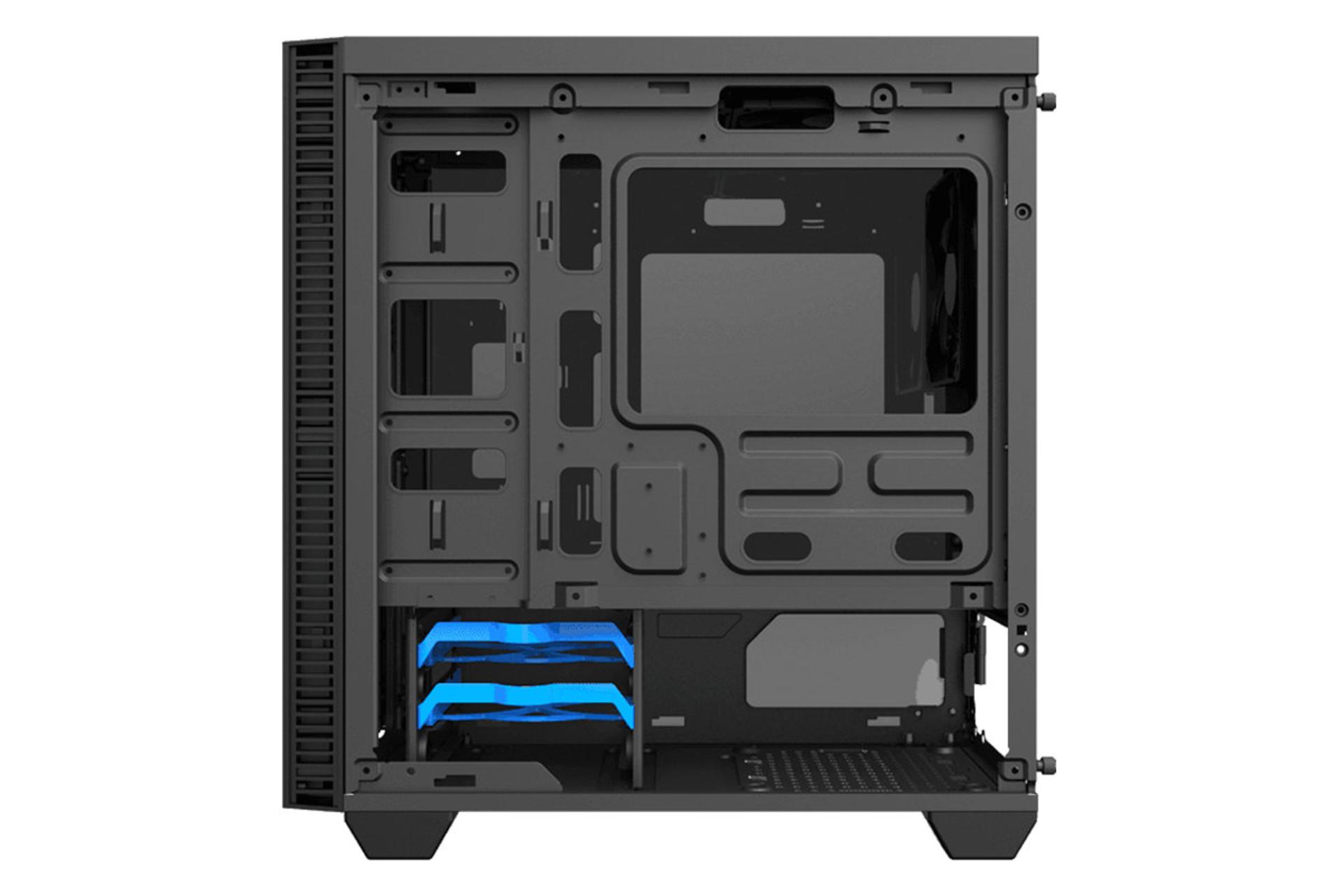 سمت راست کیس کامپیوتر گیم مکس MINI Abyss H608