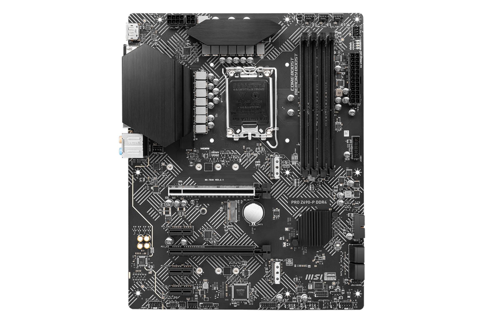 مرجع متخصصين ايران مادربرد ام اس آي MSI PRO Z690-P DDR4