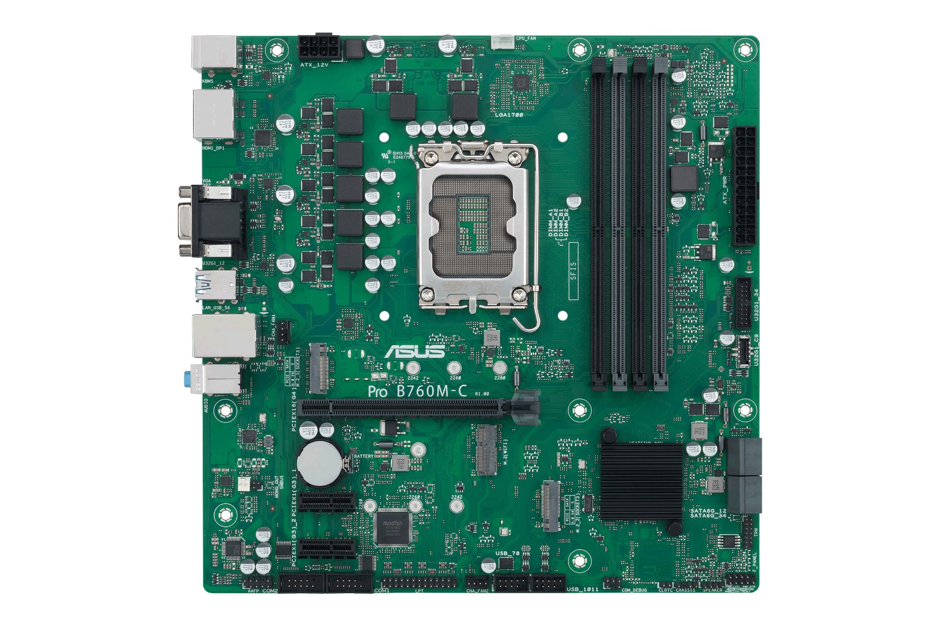 مادربرد ایسوس ASUS Pro B760M-C-CSM