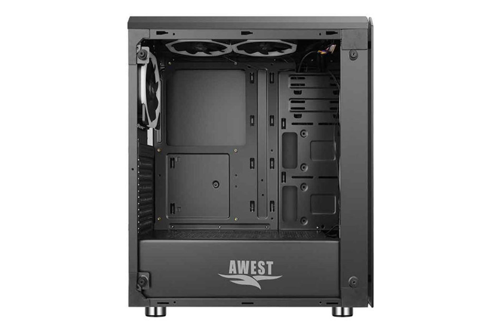 نمای داخل سمت چپ کیس کامپیوتر اوست GT-AV07-BG