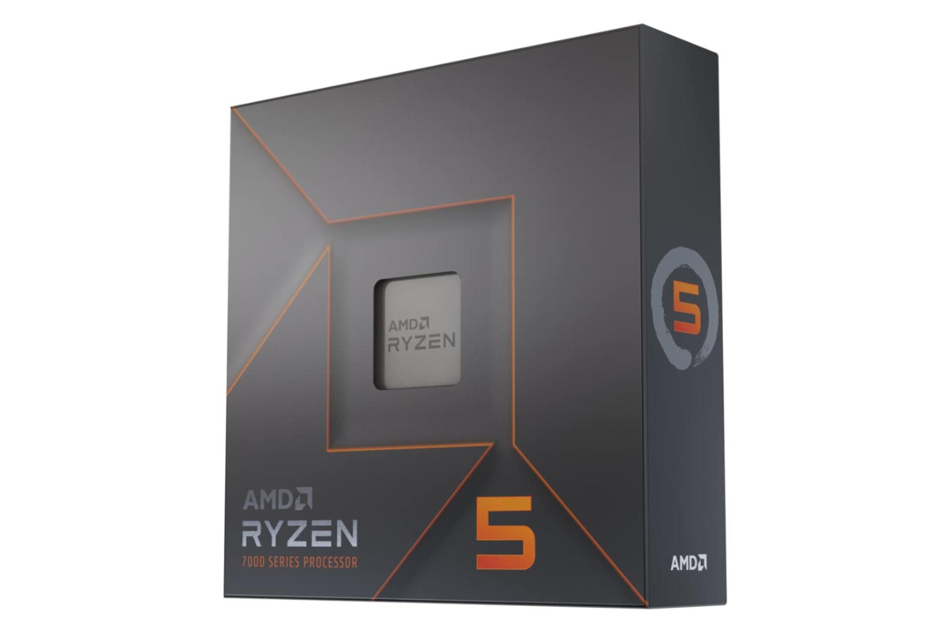 مرجع متخصصين ايران جعبه پردازنده اي ام دي رايزن AMD Ryzen 5 7600X