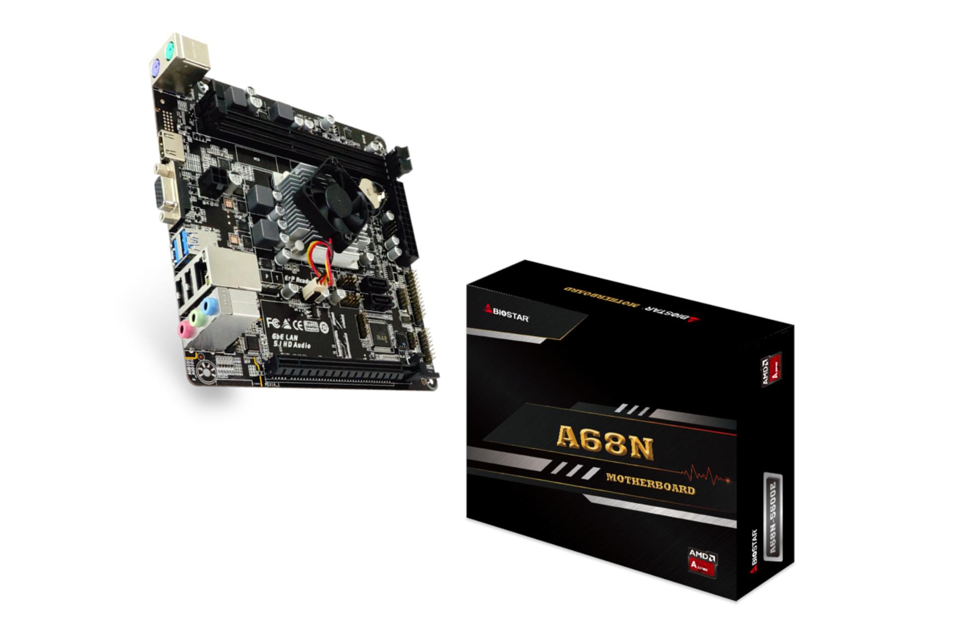 جعبه مادربرد بایواستار Biostar A68N-5600E