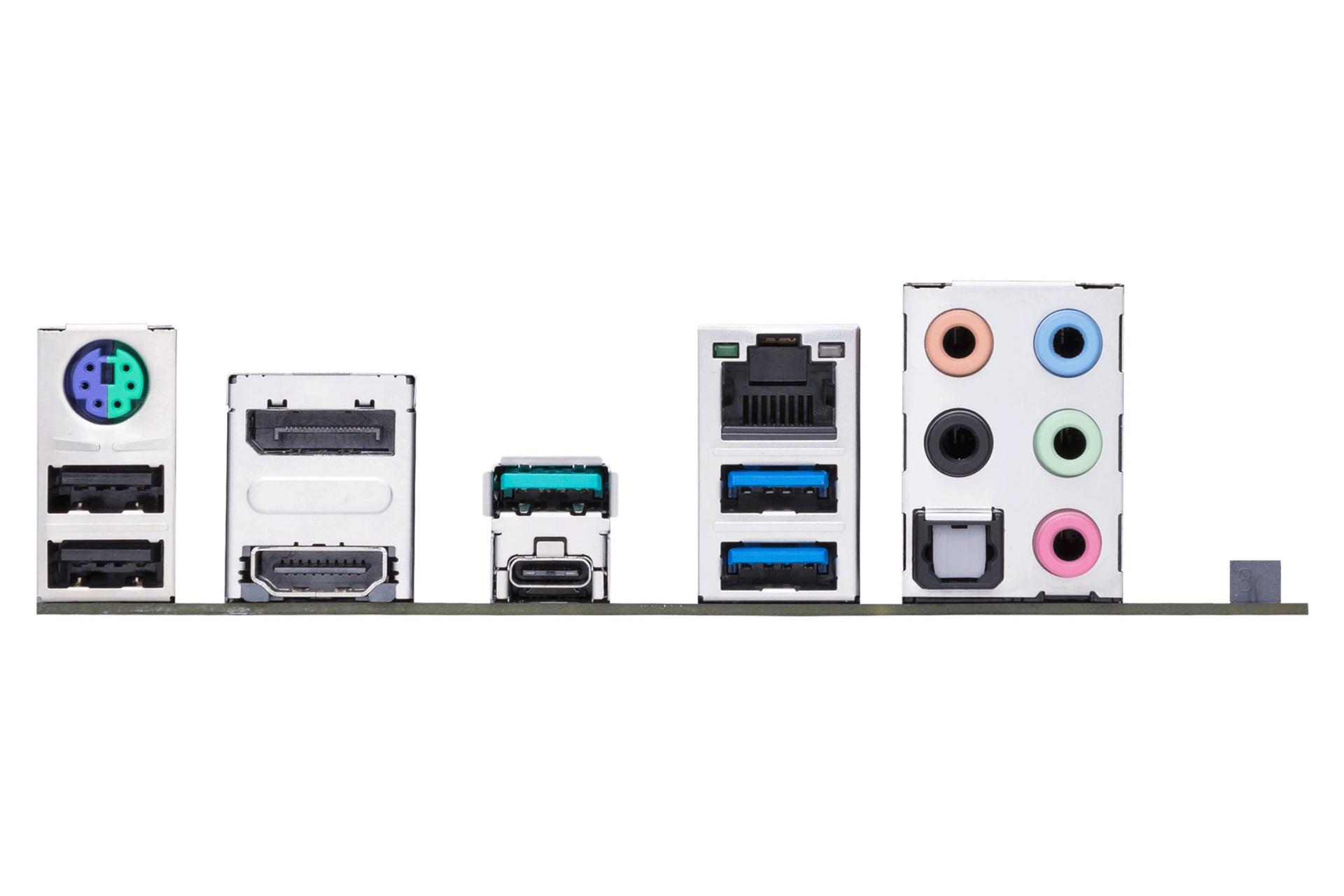 درگاه های پشتی مادربرد ایسوس ASUS PRIME Z690-P D4