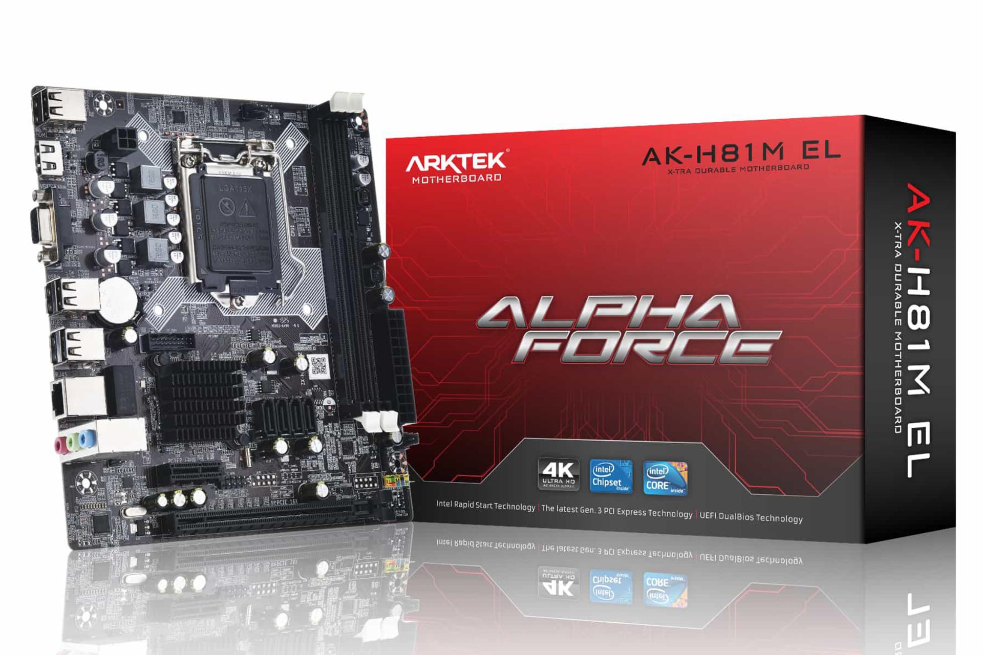 جعبه مادربرد آرکتک ARKTEK AK-H81M EL