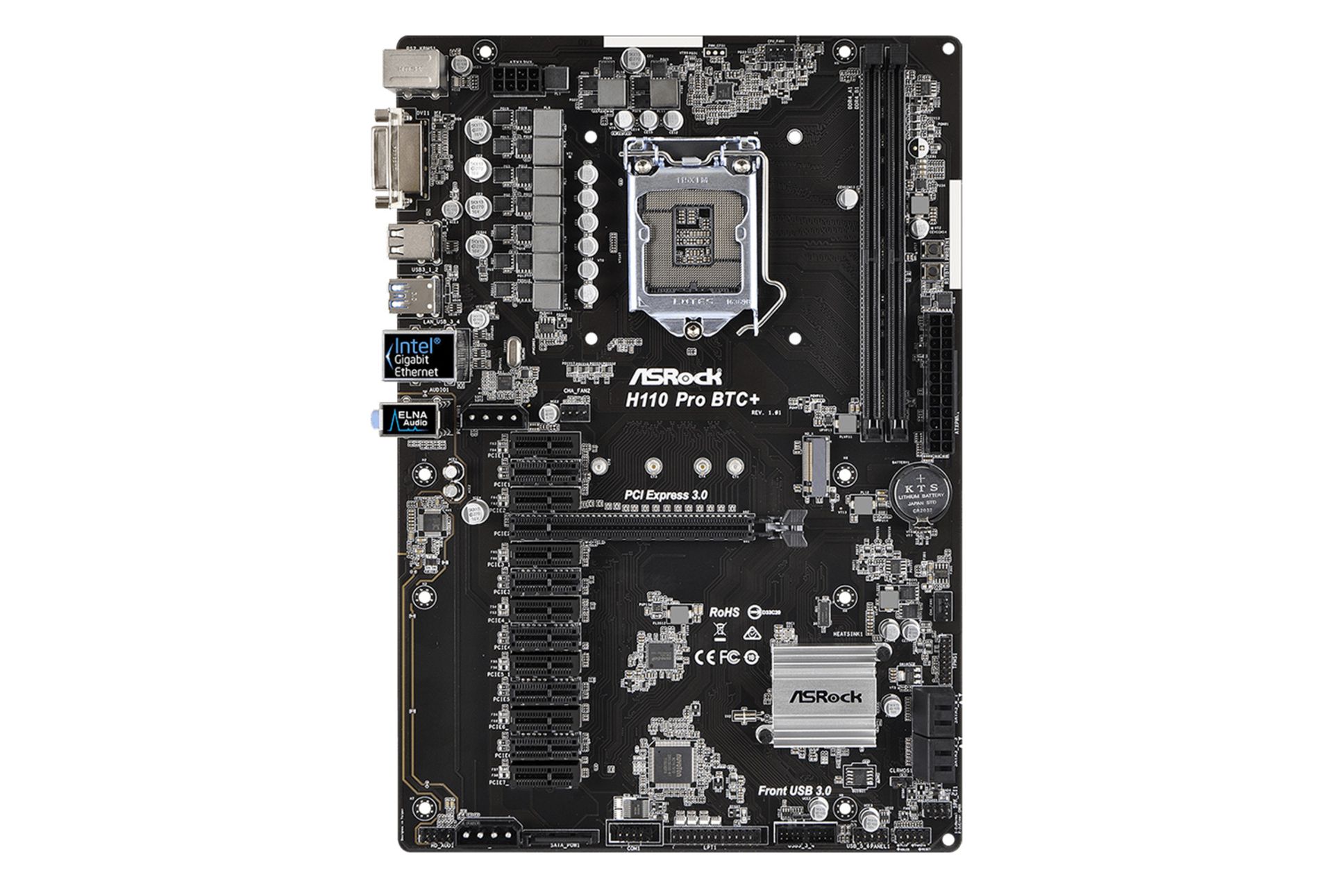 مادربرد ازراک ASRock H110 Pro BTC Plus